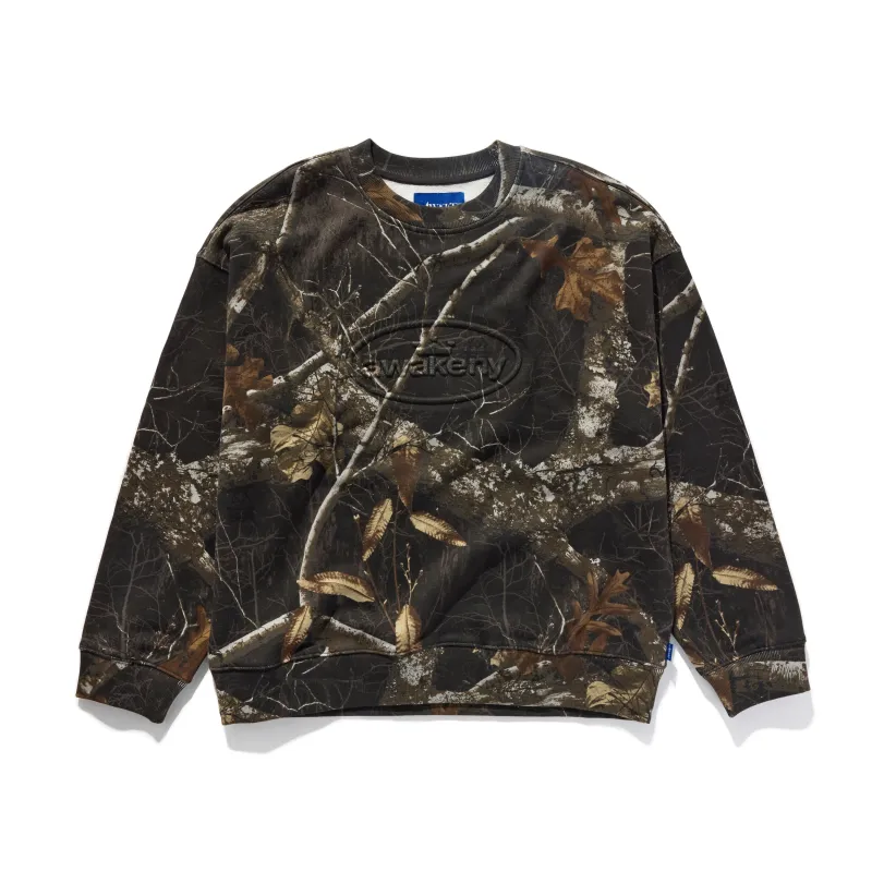 Debossed Logo Crewneck sold by Awake