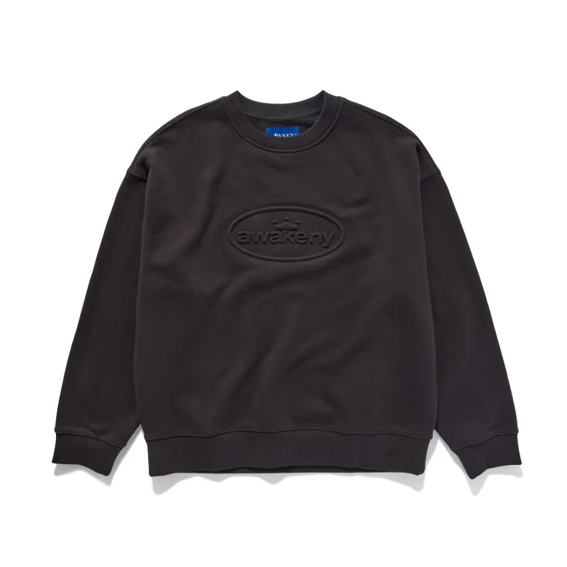 Debossed Logo Crewneck sold by Awake