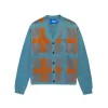 Plaid Alpaca Blend Cardigan sold by Awake