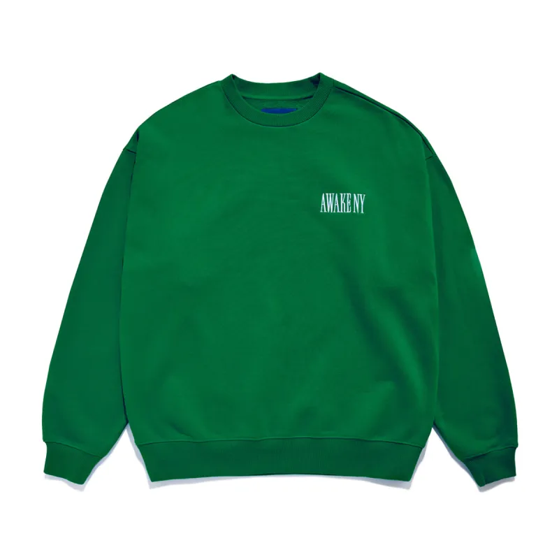 Spire Logo Embroidered Crewneck sold by Awake