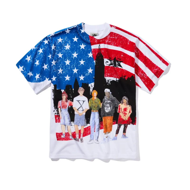 Barriers “Flag” Tee sold by Awake