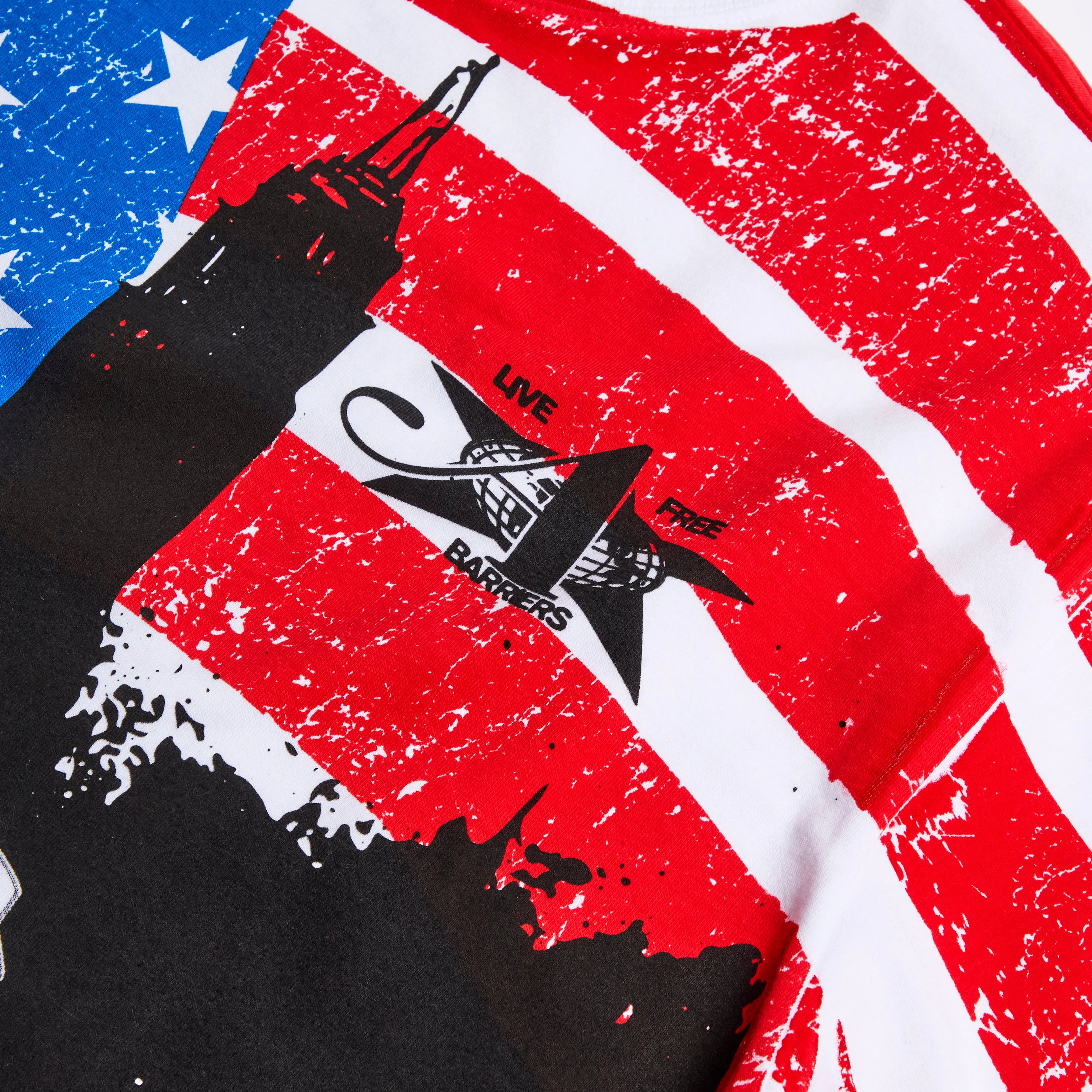 Barriers “Flag” Tee sold by Awake product image thumbnail 2