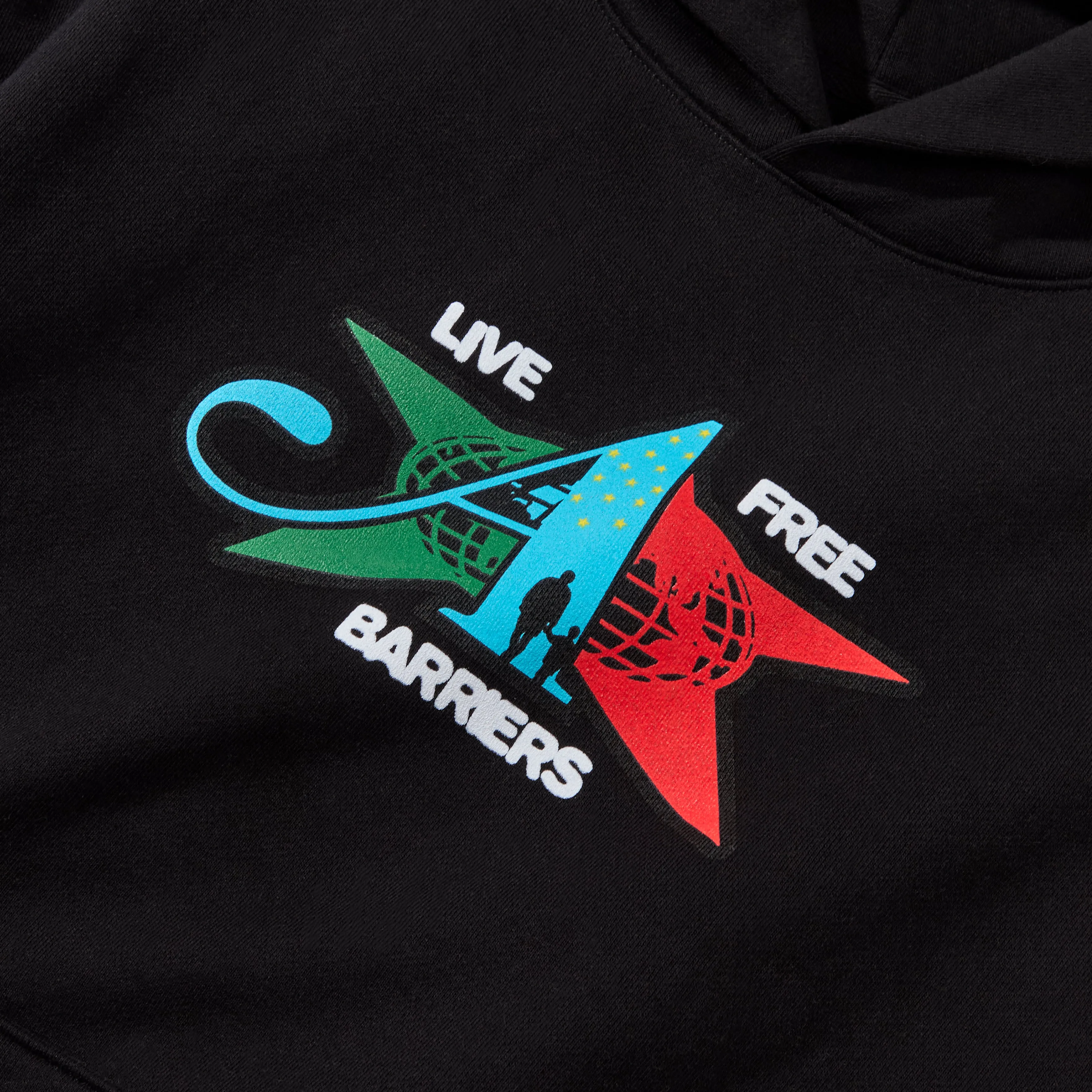 Barriers “Live Free” Hoodie sold by Awake product image thumbnail 5