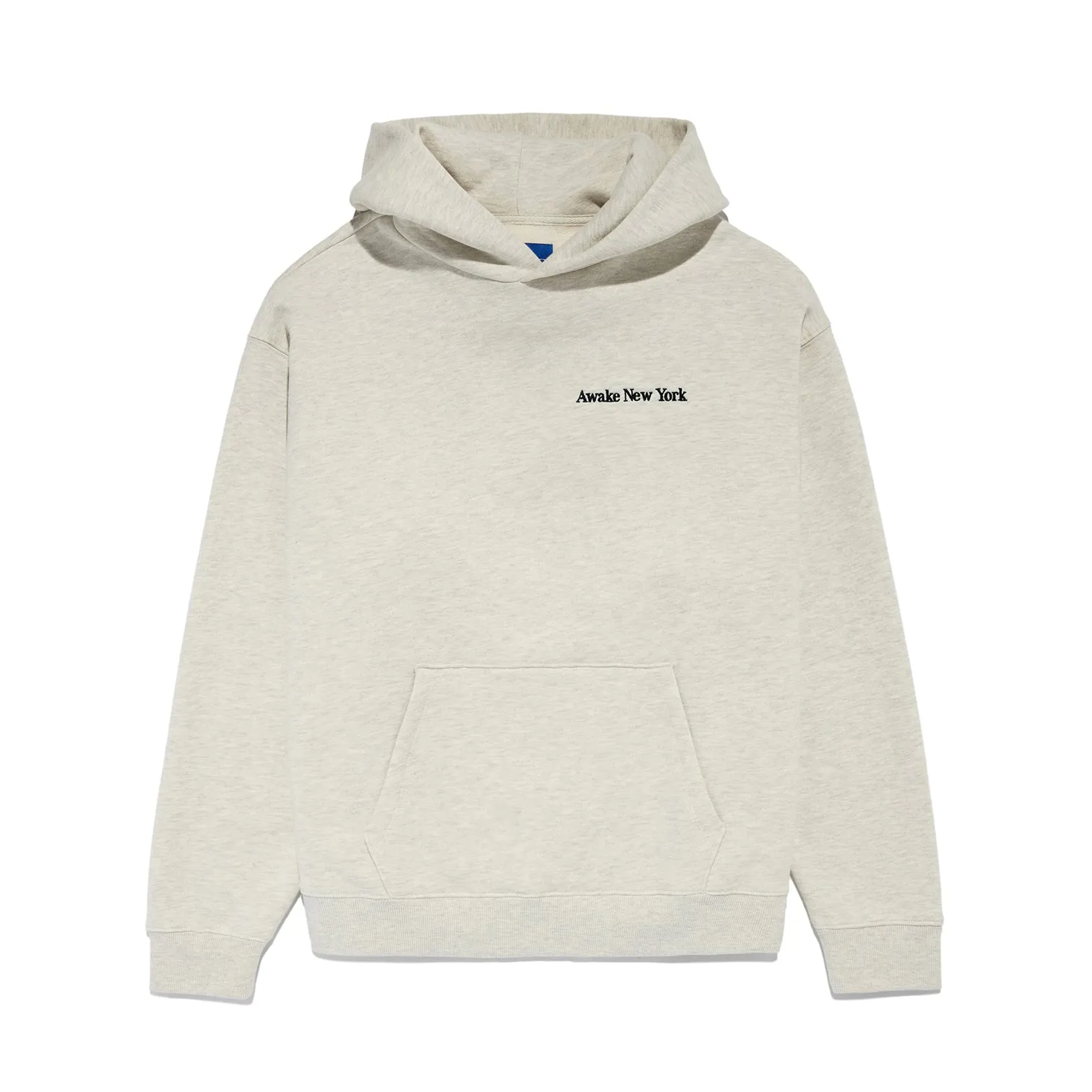 Serif Logo Embroidered Hoodie sold by Awake