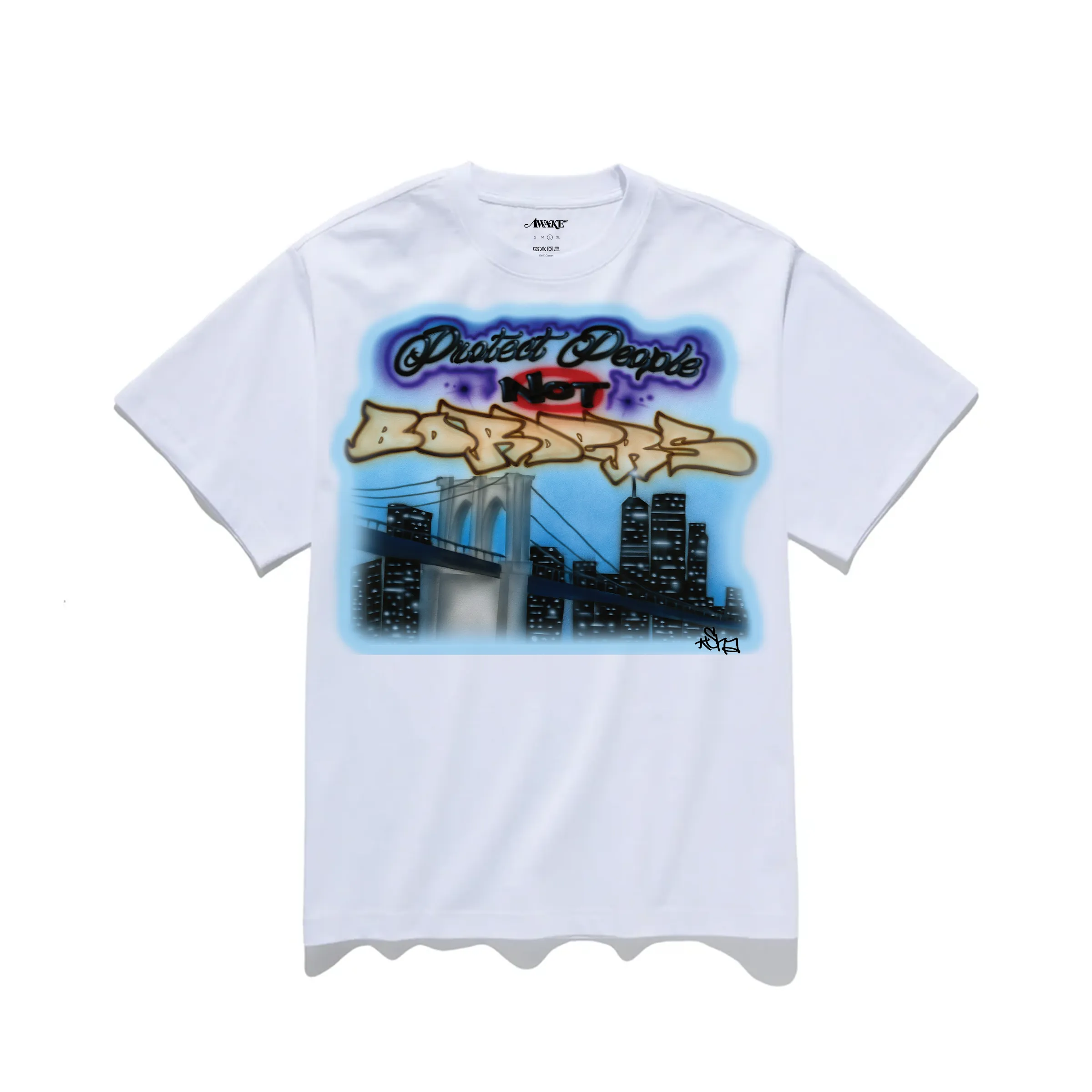 PROTECT PEOPLE TEE sold by Awake