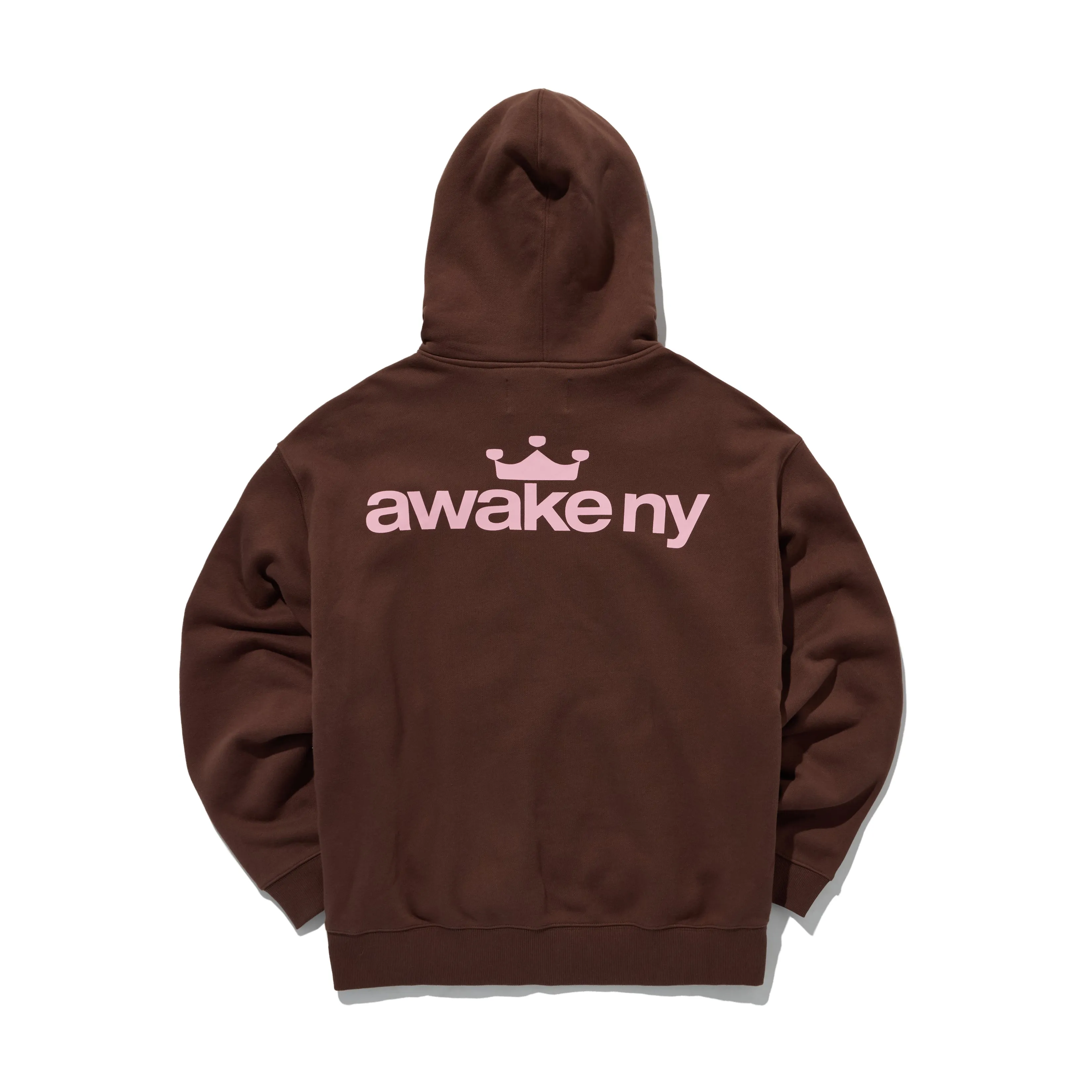 Crown Logo Full Zip Hoodie sold by Awake
