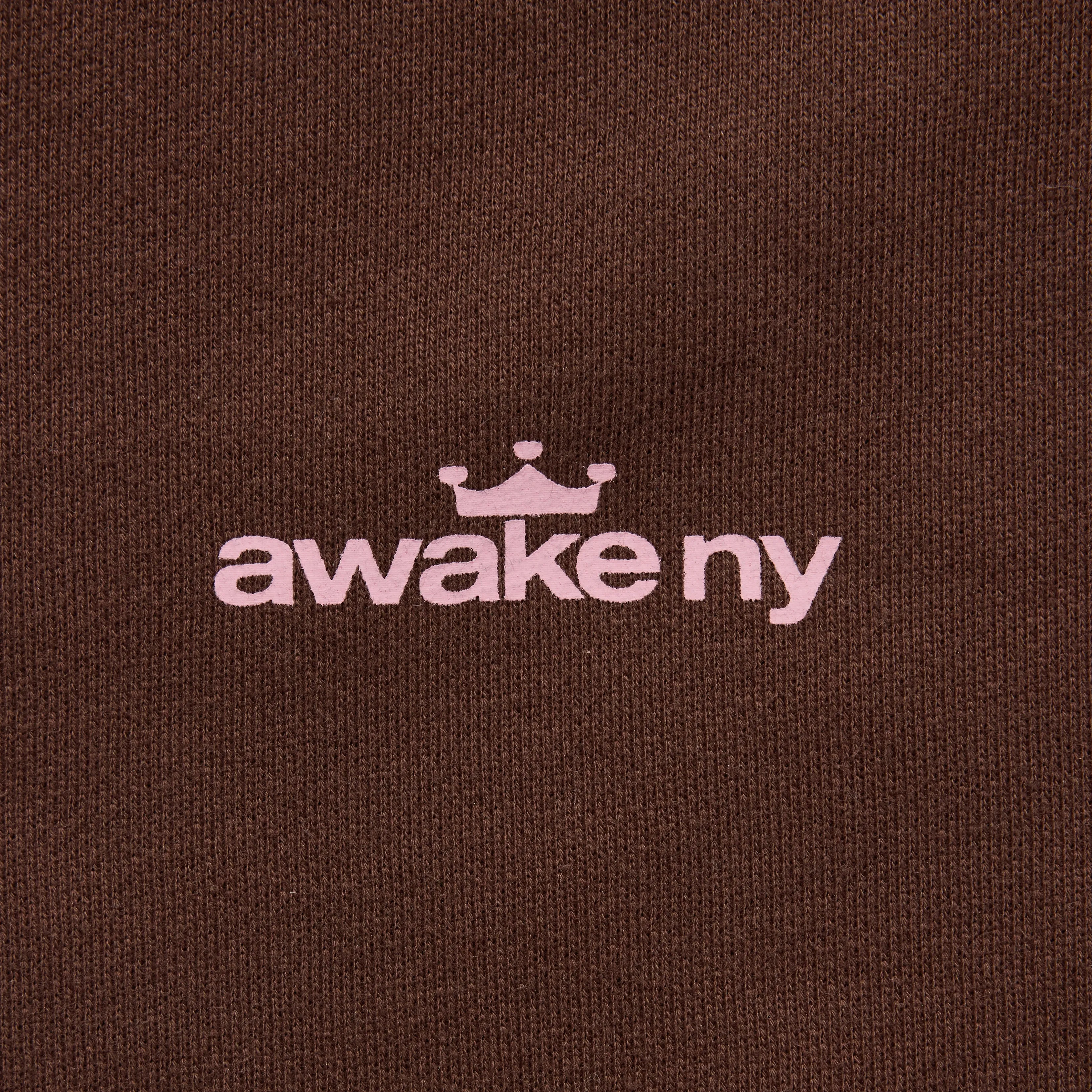 Crown Logo Full Zip Hoodie sold by Awake product image thumbnail 3