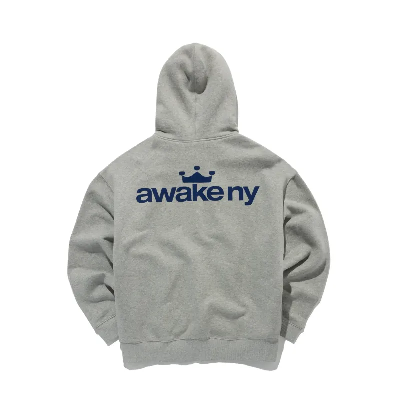 Crown Logo Full Zip Hoodie sold by Awake