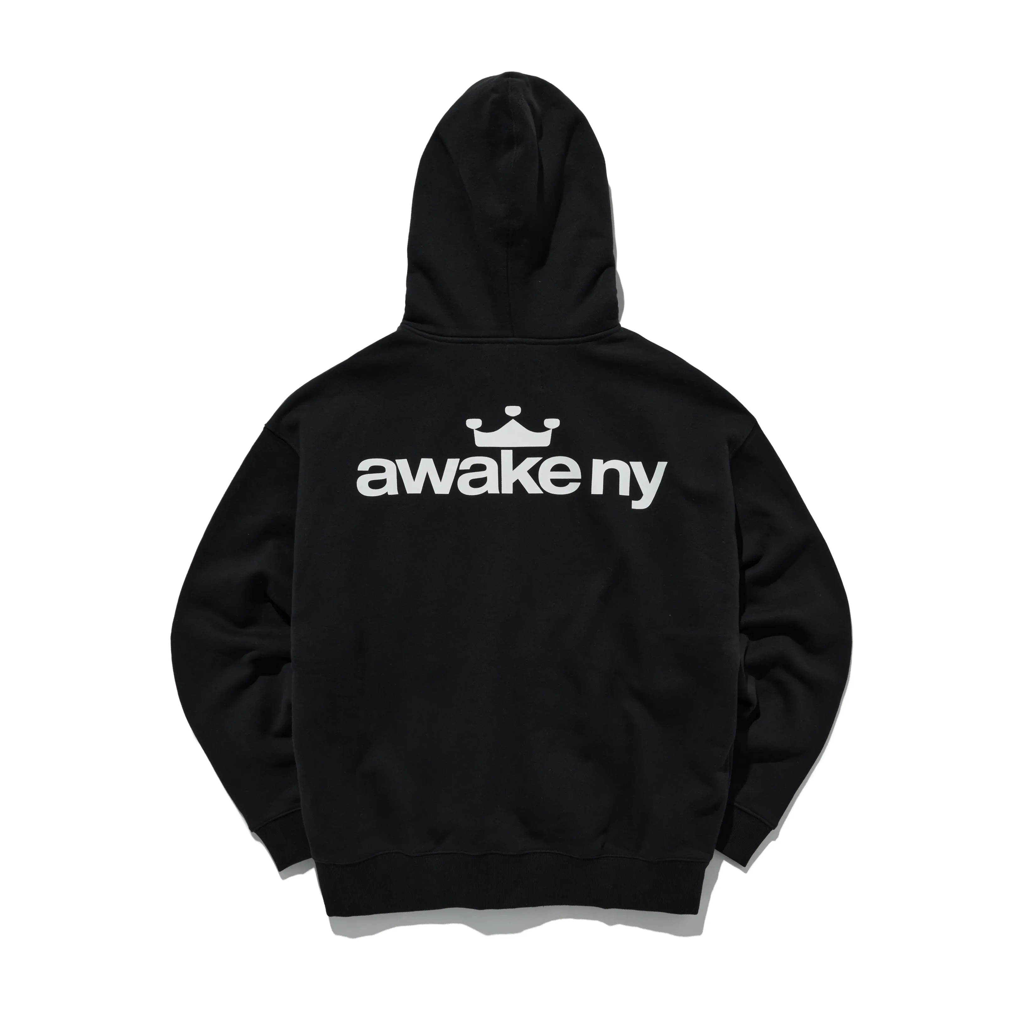 Crown Logo Full Zip Hoodie sold by Awake
