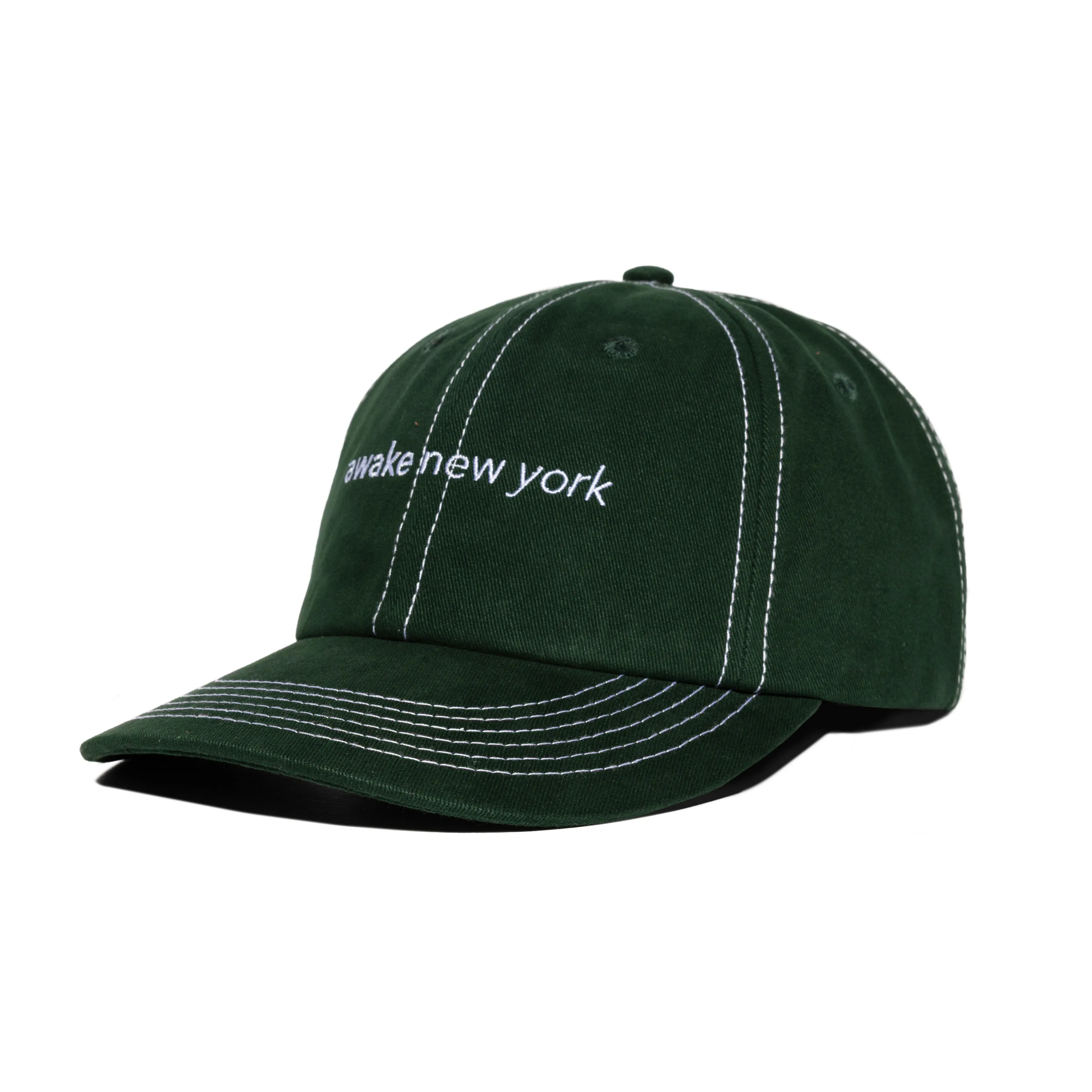 Contrast Stitch 6 Panel Hat sold by Awake product image thumbnail 2