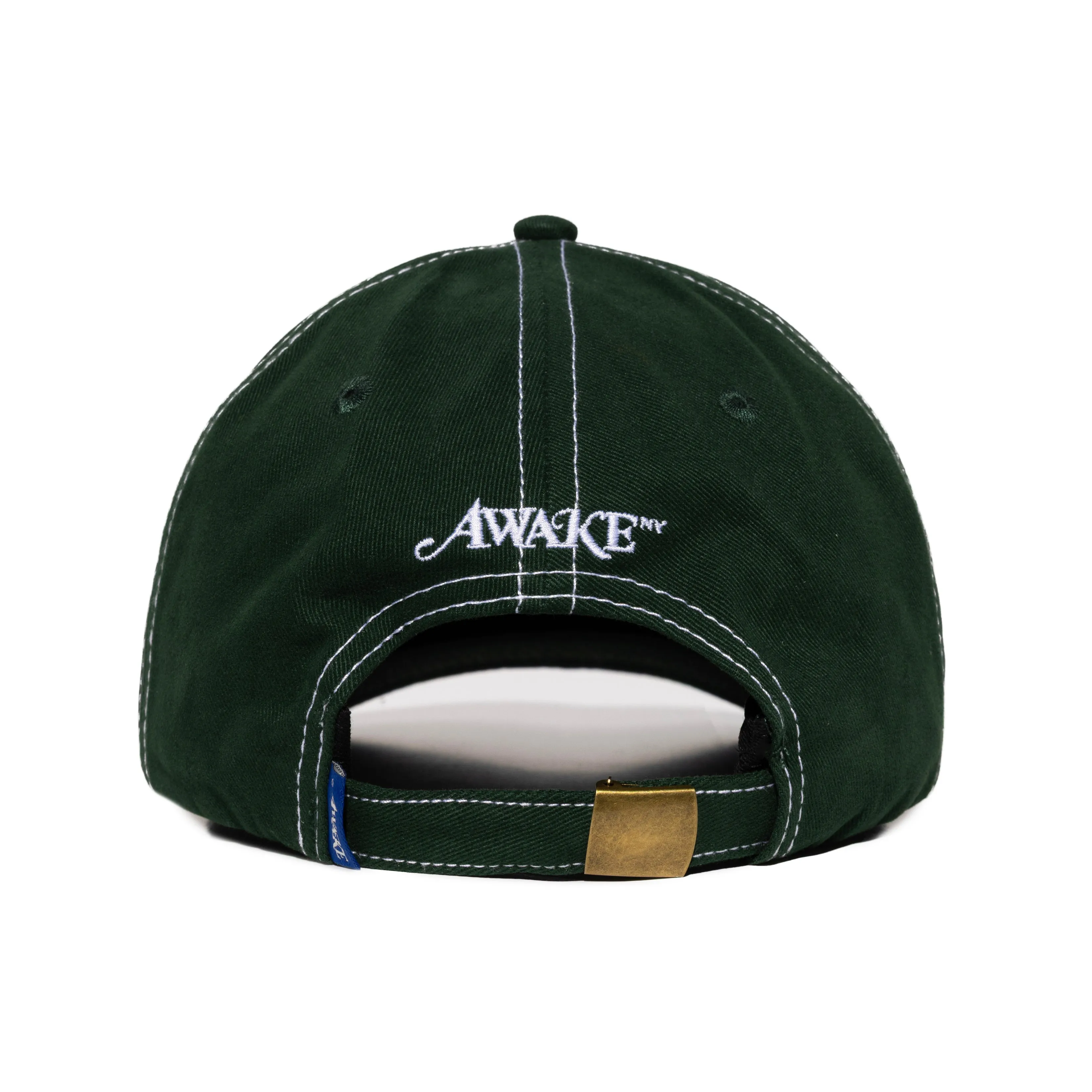 Contrast Stitch 6 Panel Hat sold by Awake product image thumbnail 3