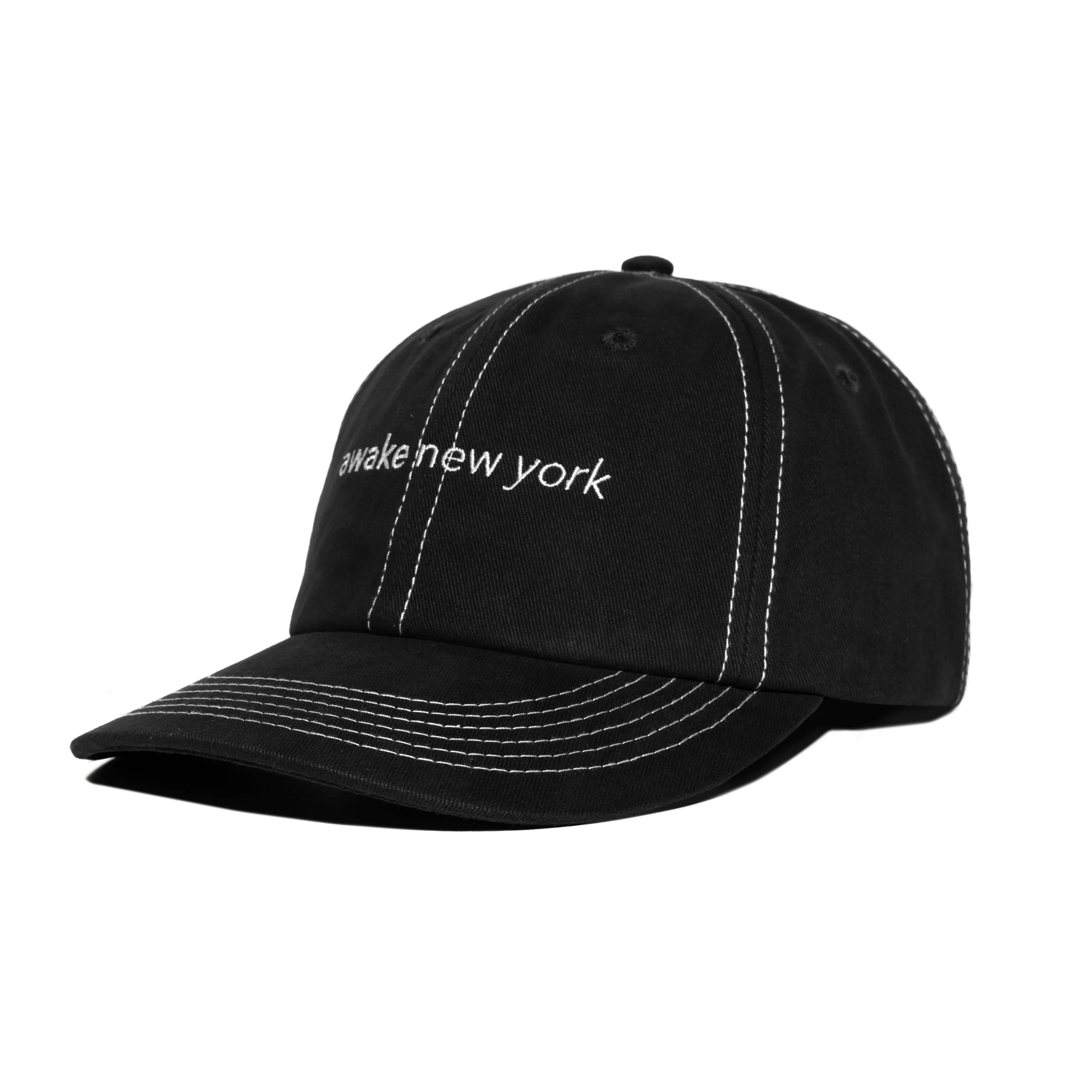 Contrast Stitch 6 Panel Hat sold by Awake product image thumbnail 2