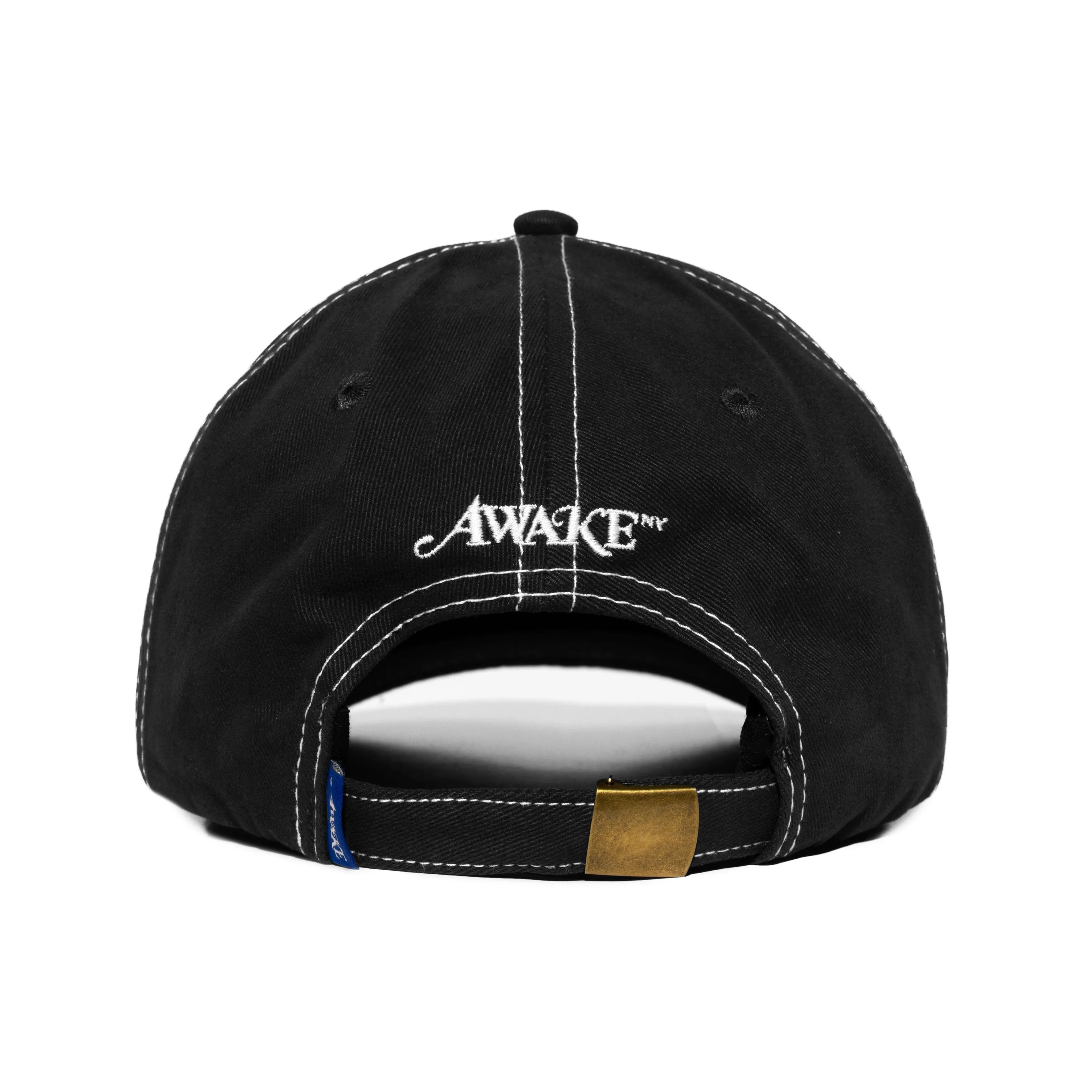 Contrast Stitch 6 Panel Hat sold by Awake product image thumbnail 3