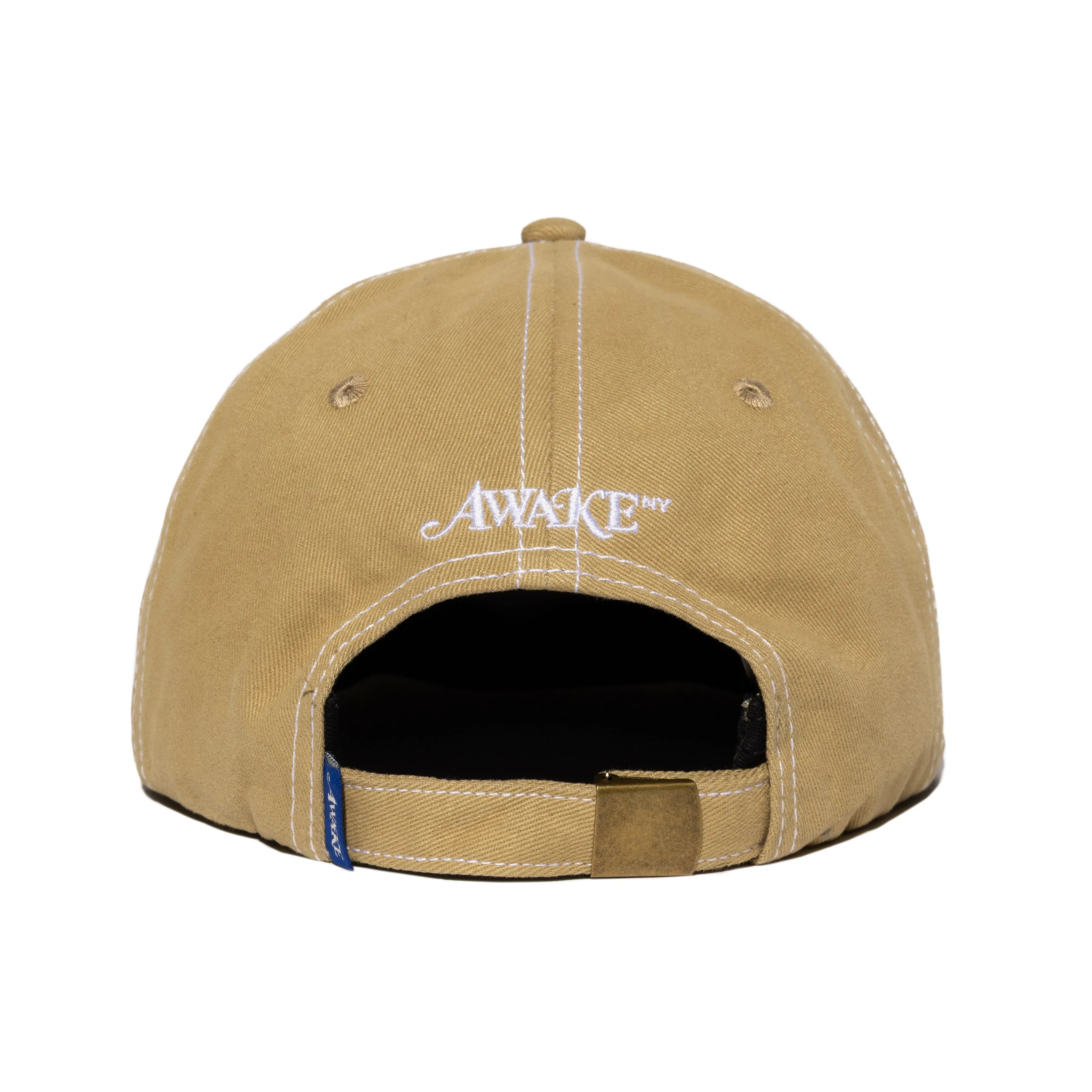 Contrast Stitch 6 Panel Hat sold by Awake product image thumbnail 3