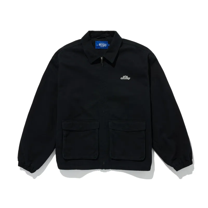 Crown Logo Coaches Jacket sold by Awake