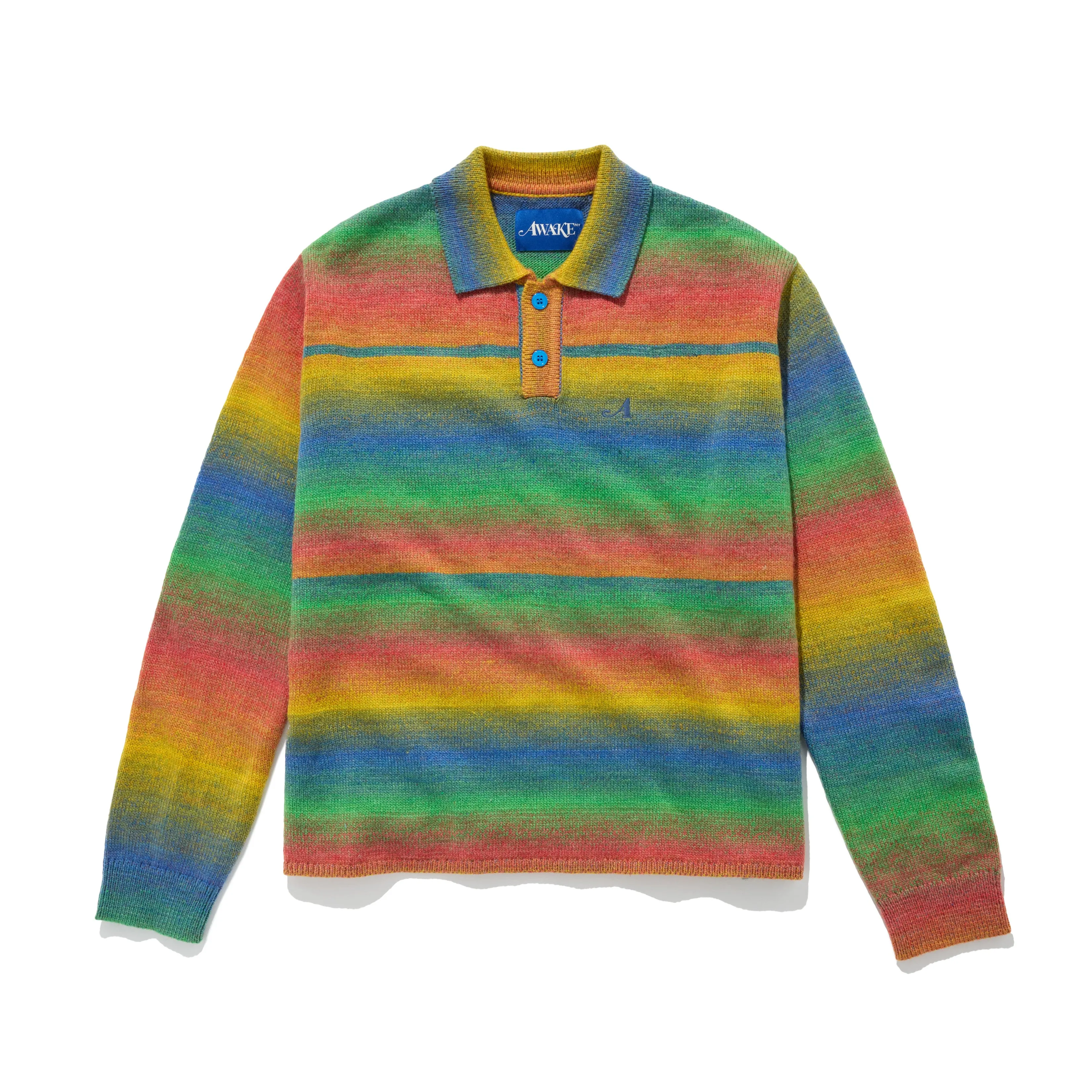 Gradient Knit Polo sold by Awake