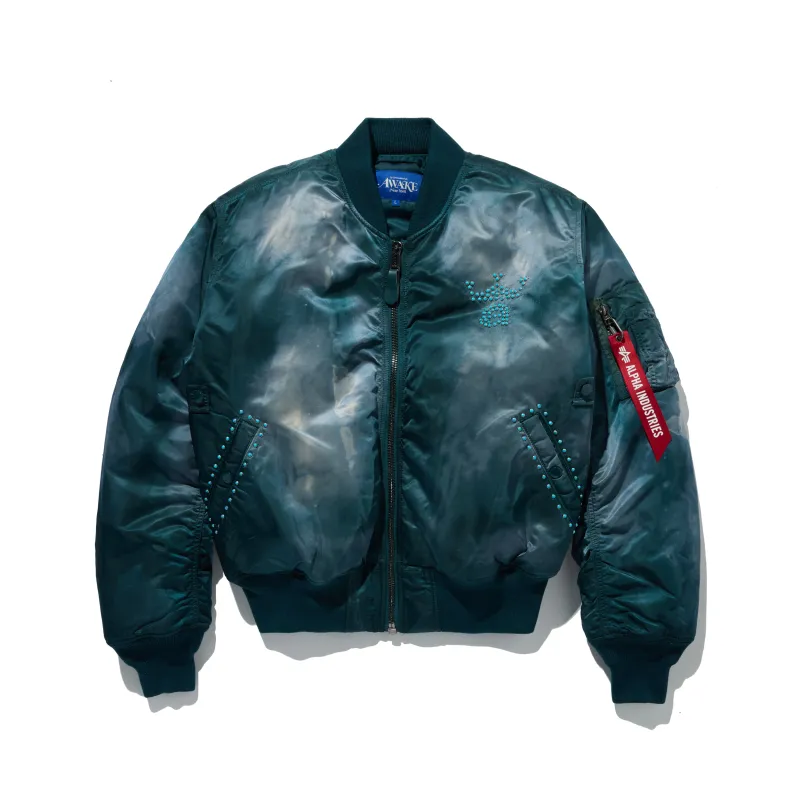AWAKE x ALPHA INDUSTRIES MA-1 Bomber Jacket made by Awake