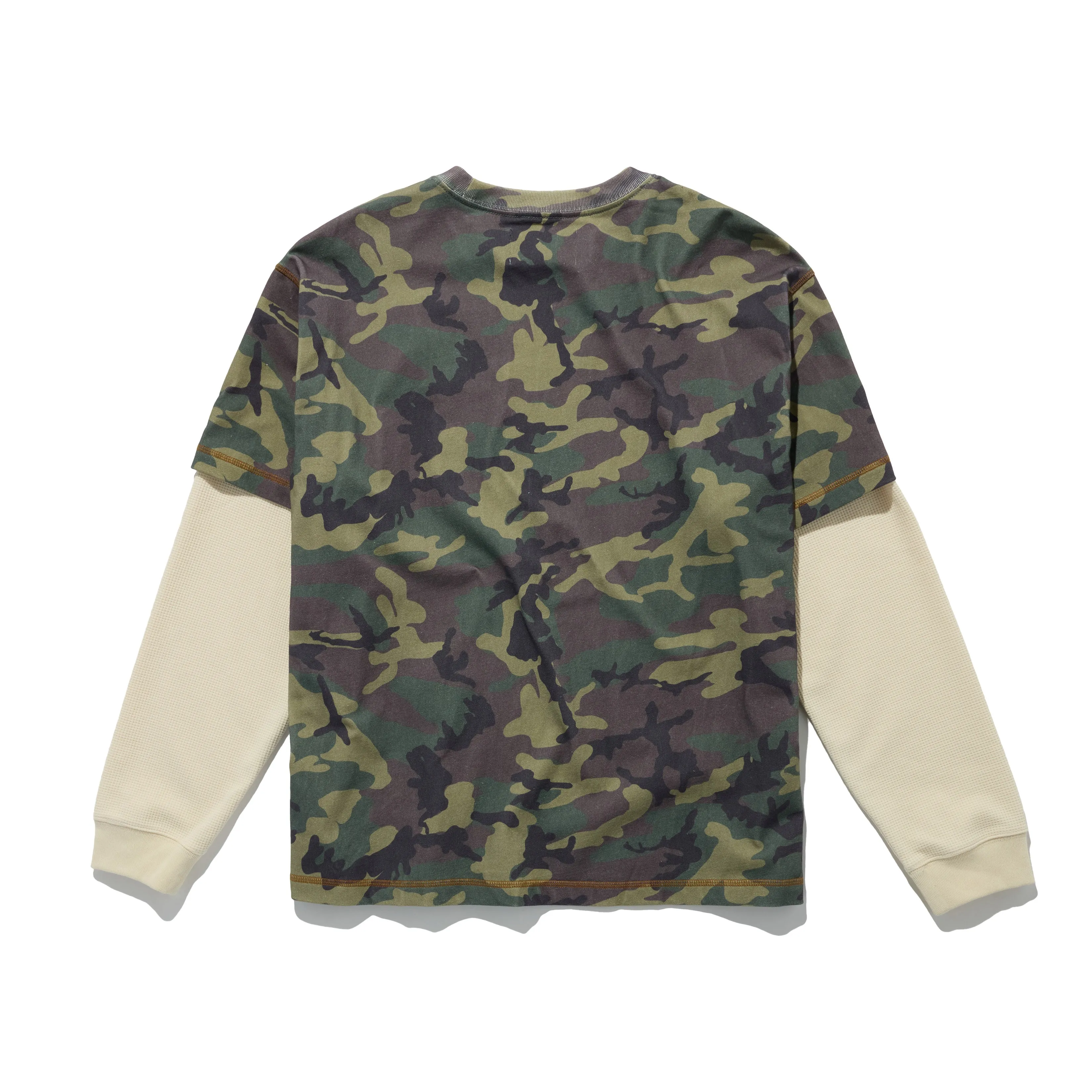 Long Sleeve Waffle Shirt sold by Awake product image thumbnail 2
