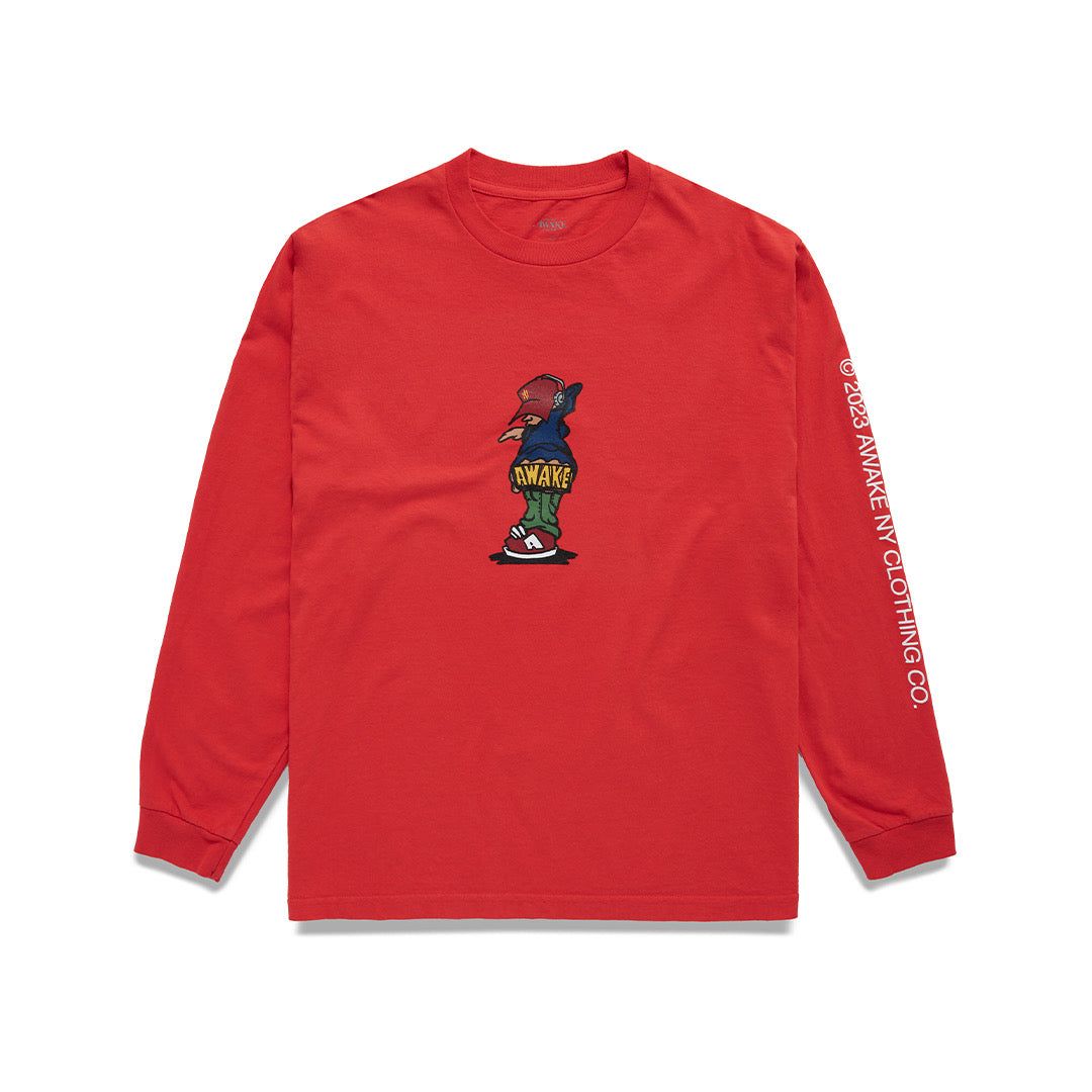 4 Finger Ring L/S Tee sold by Awake