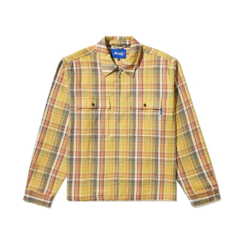 Rivington Zip Flannel made by Awake