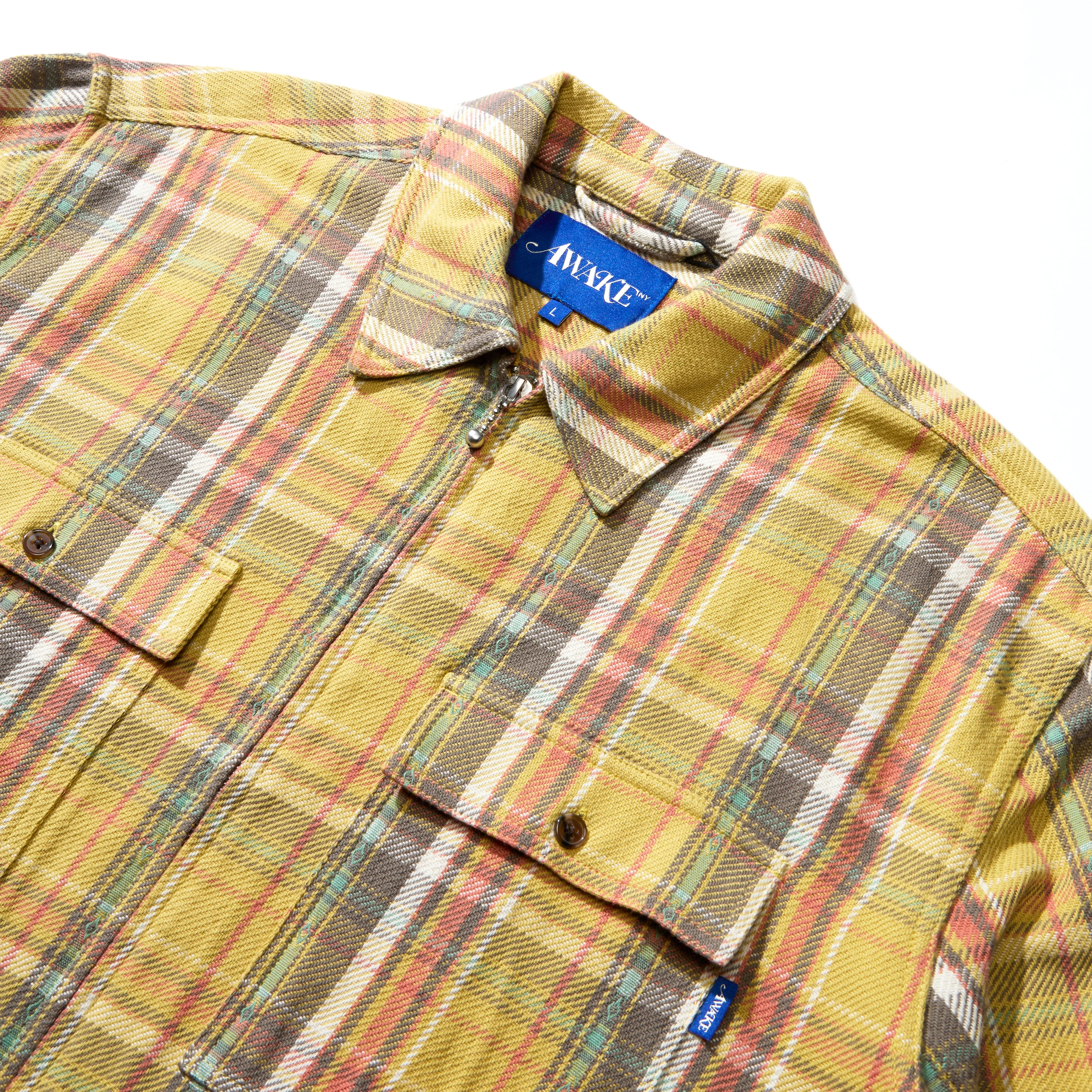 Rivington Zip Flannel sold by Awake product image thumbnail 2