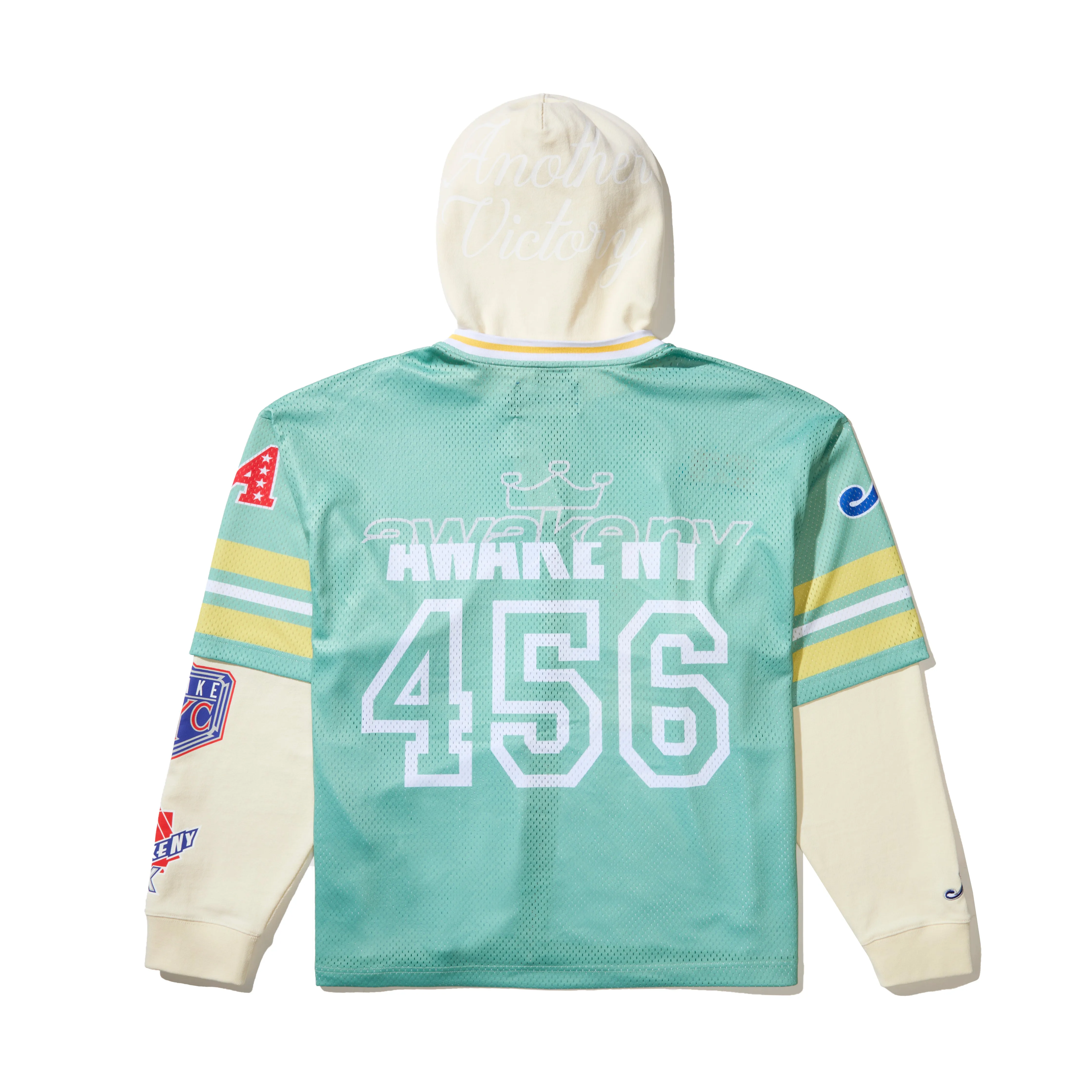 Champs Jersey Zip Up Hoodie sold by Awake