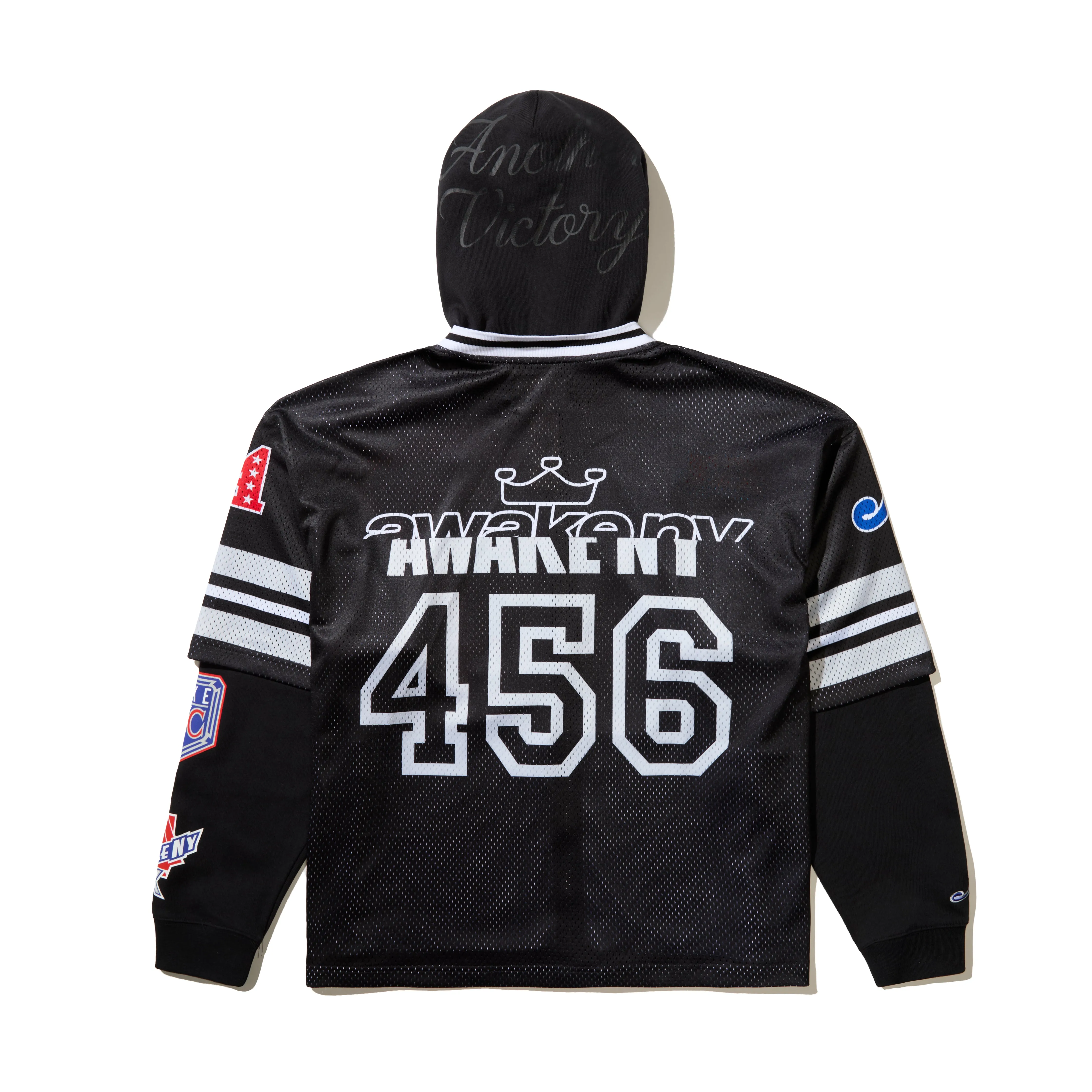 Champs Jersey Zip Up Hoodie sold by Awake product image thumbnail 2