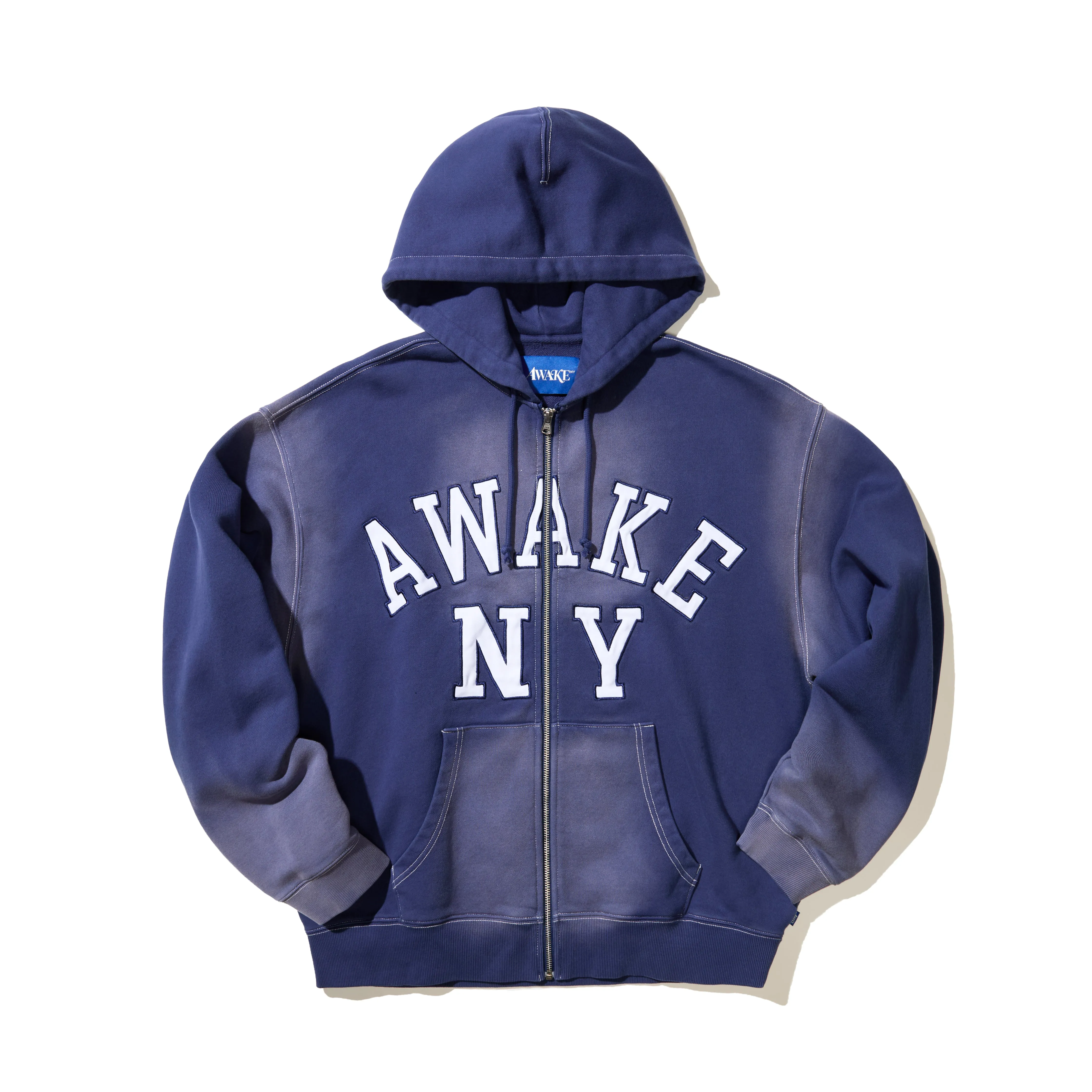 Collegiate Arch Zip Hoodie sold by Awake