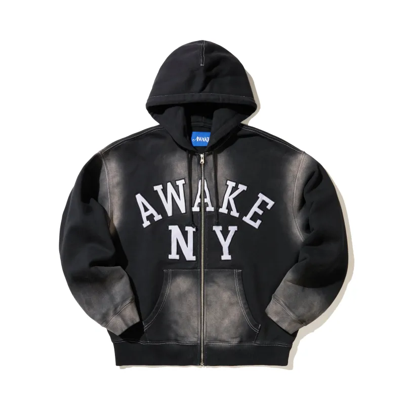 Collegiate Arch Zip Hoodie made by Awake