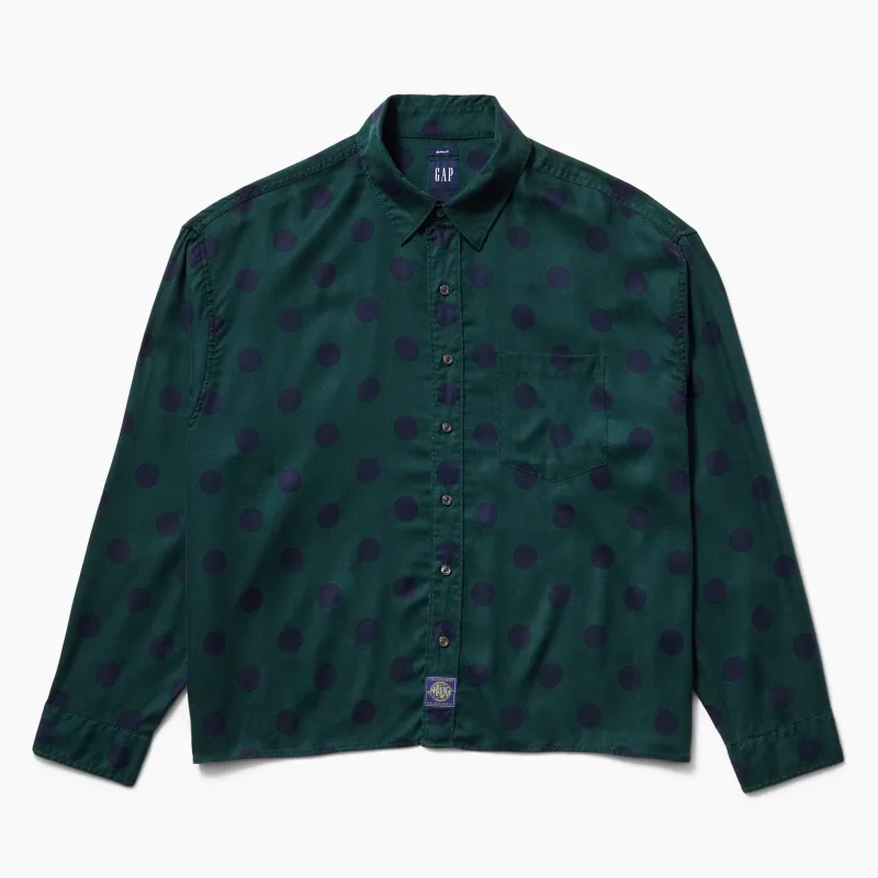 AWAKE x GAP POLKA DOT SHIRT made by Awake