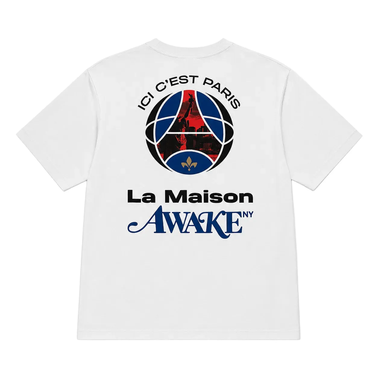 Awake NY X PSG "La Maison" Tee sold by Awake