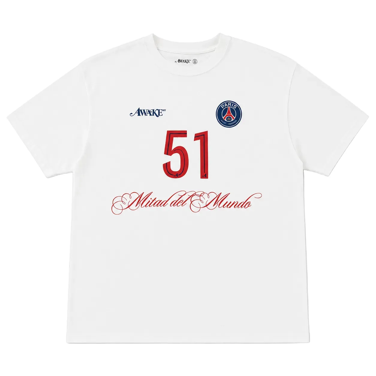 Awake NY X PSG Pacho "Mitad Del Mundo" Tee sold by Awake product image thumbnail 2