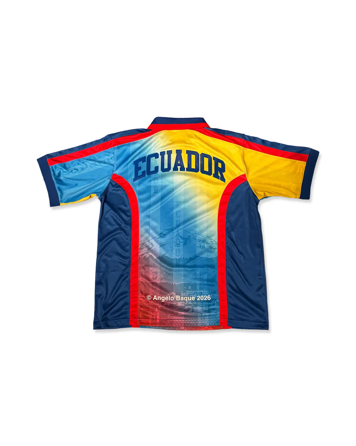 "Mitad del Mundo" Fútbol Jersey by Angelo Baque sold by Awake product image thumbnail 2