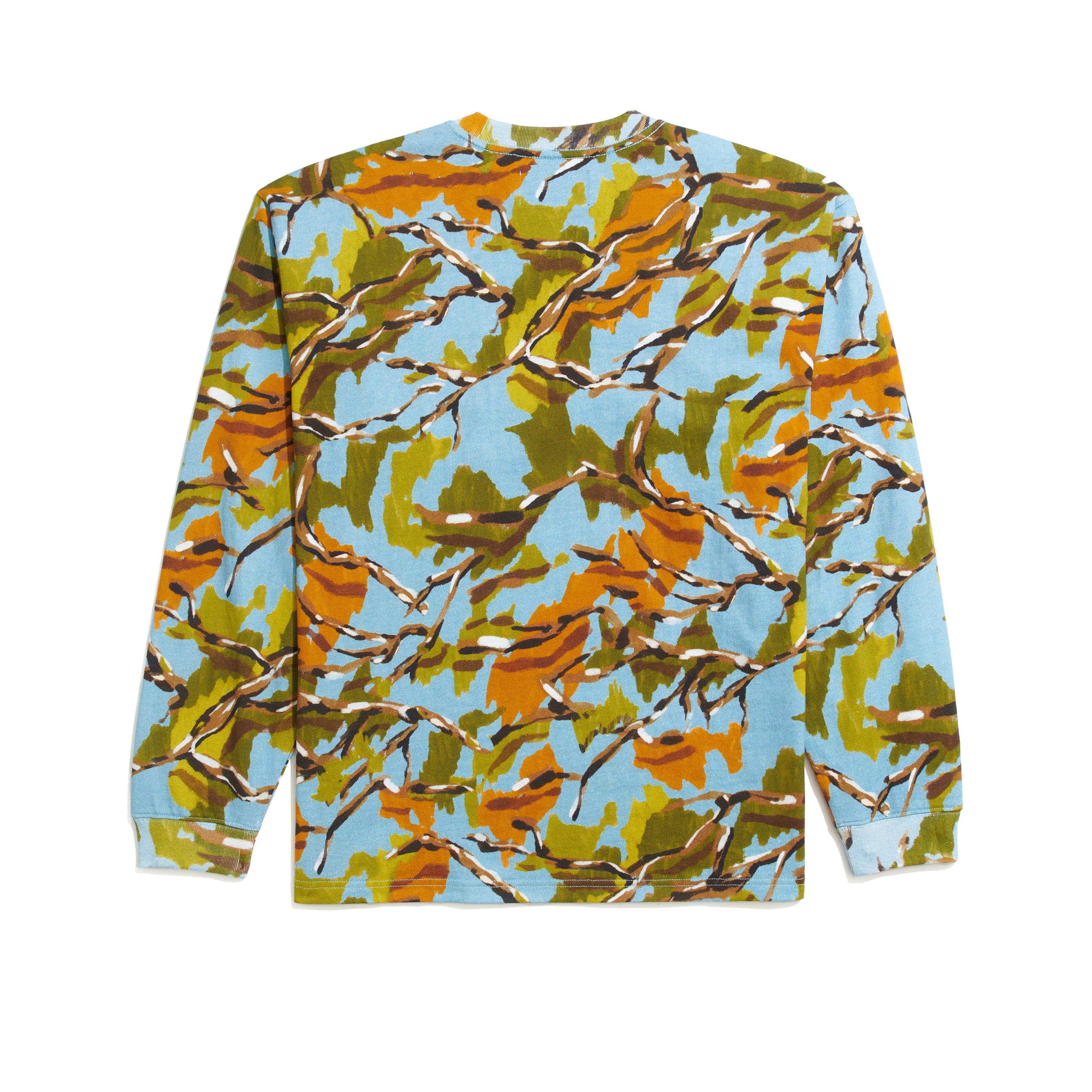 Camo Printed Pocket L/S Tee sold by Awake product image thumbnail 2