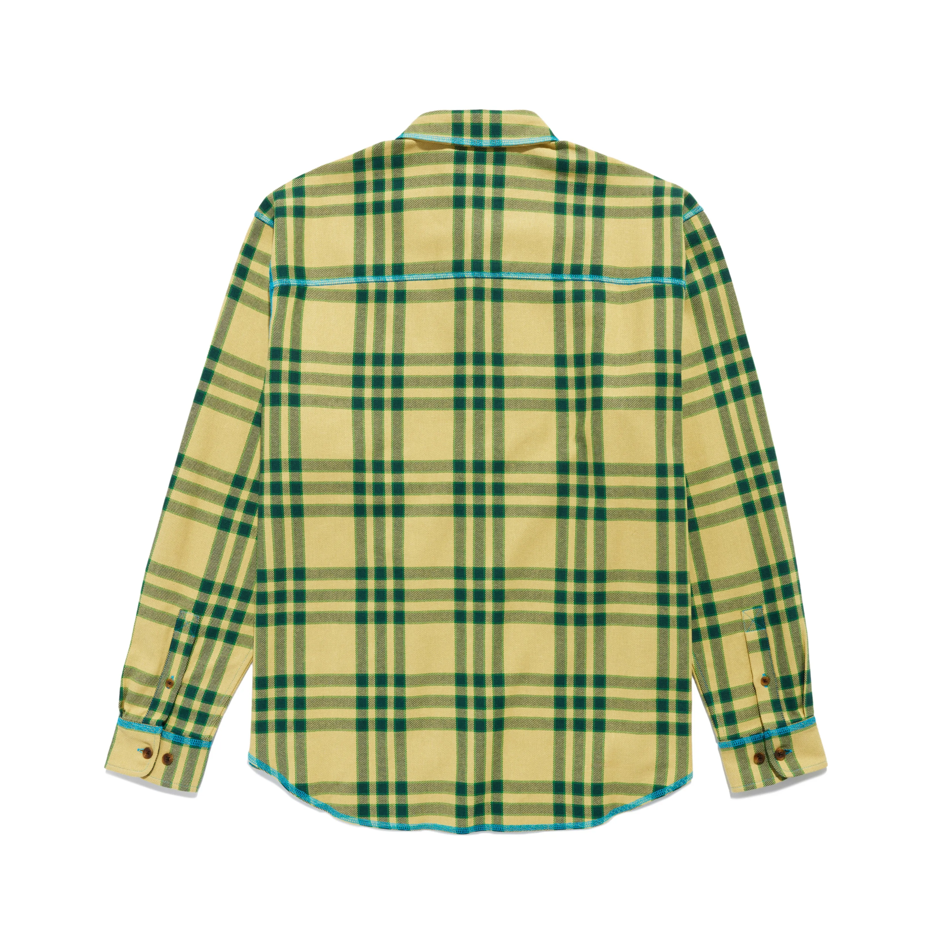 Contrast Stitch Flannel Shirt sold by Awake product image thumbnail 2