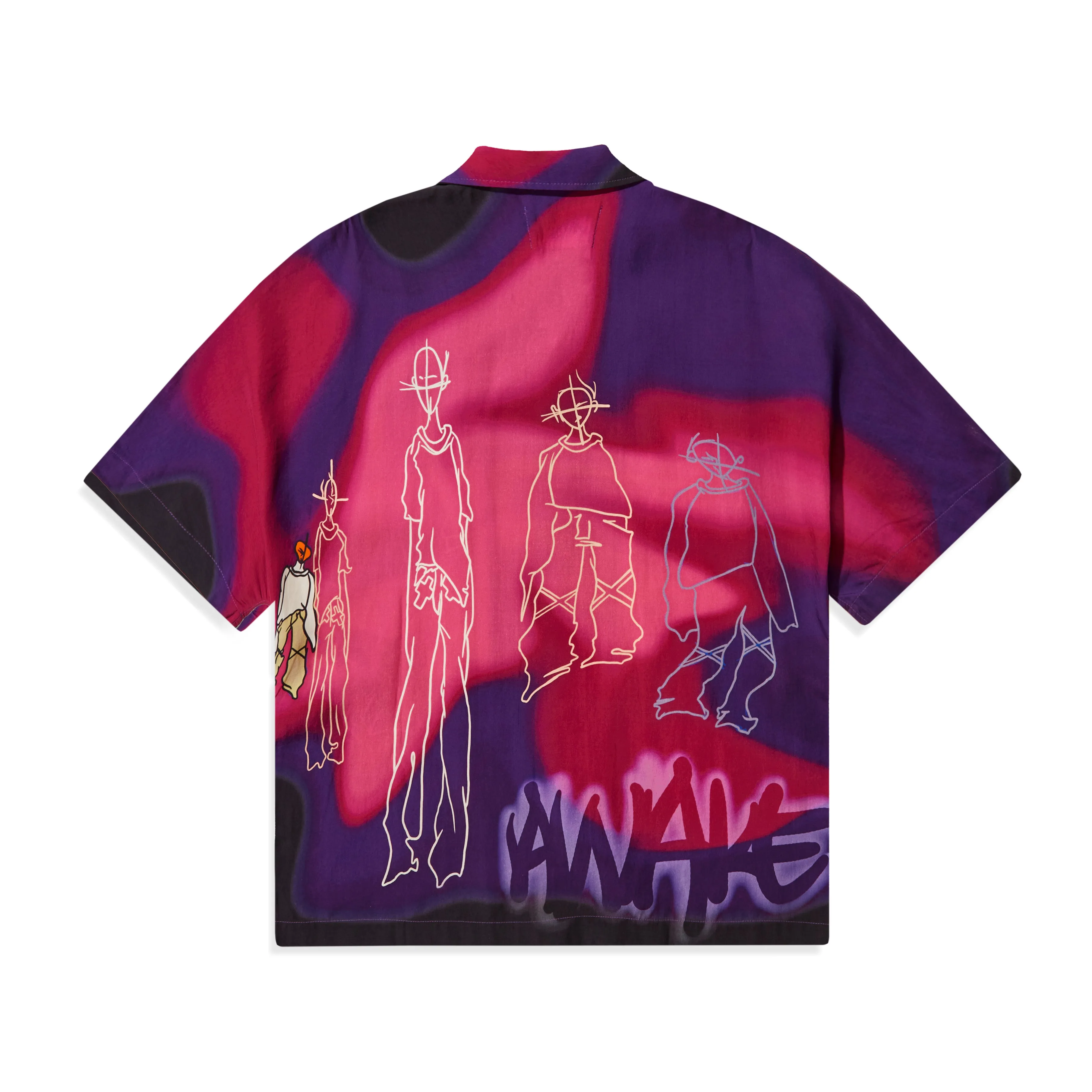 Characters Camp Shirt sold by Awake product image thumbnail 2