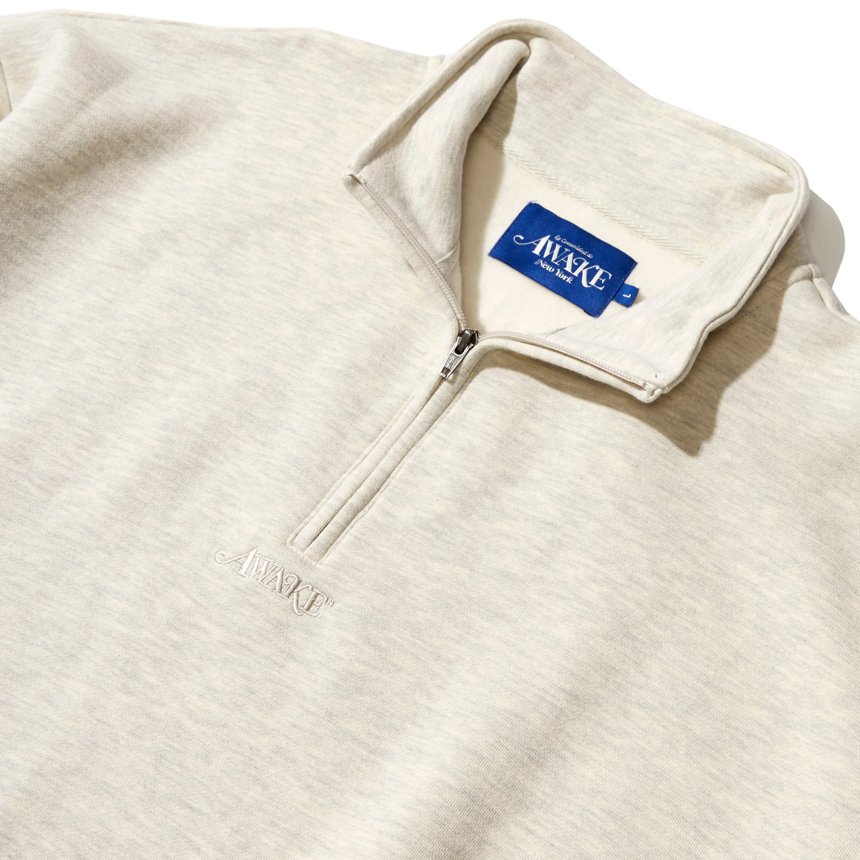 Classic Logo Embroidered Quarter Zip Sweatshirt sold by Awake product image thumbnail 2