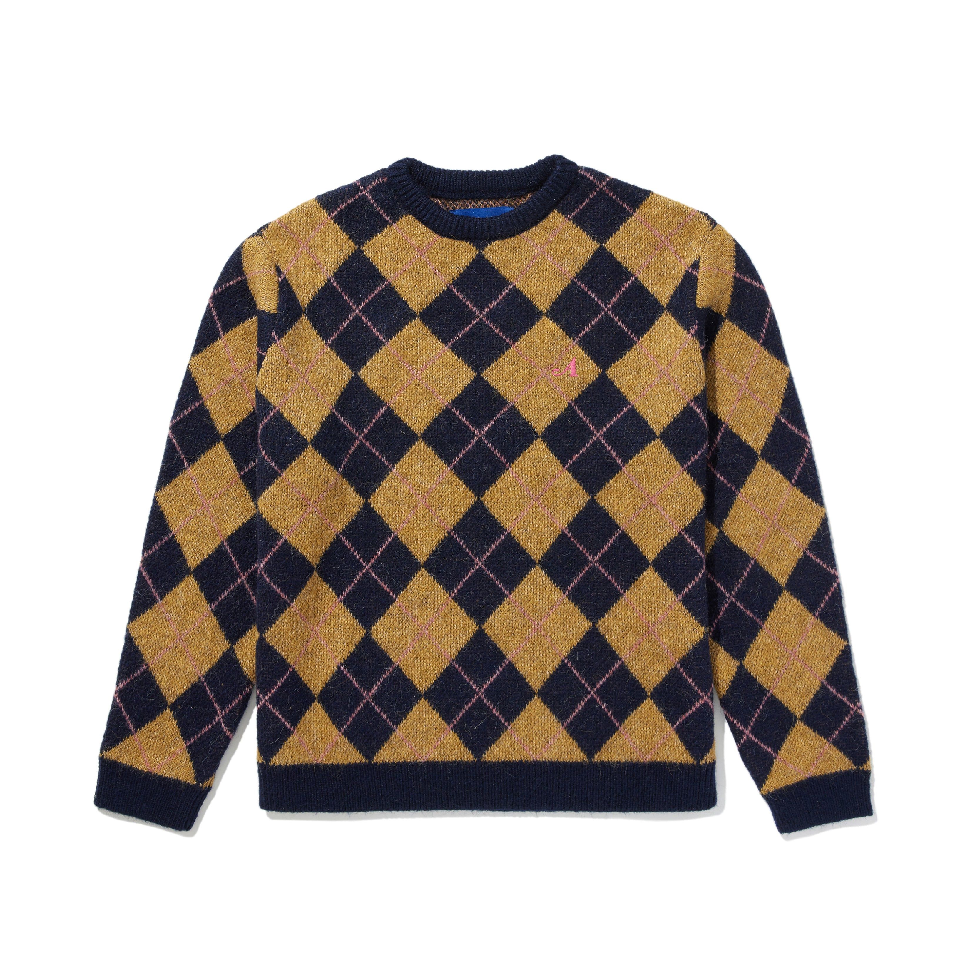 Argyle Mohair Sweater sold by Awake