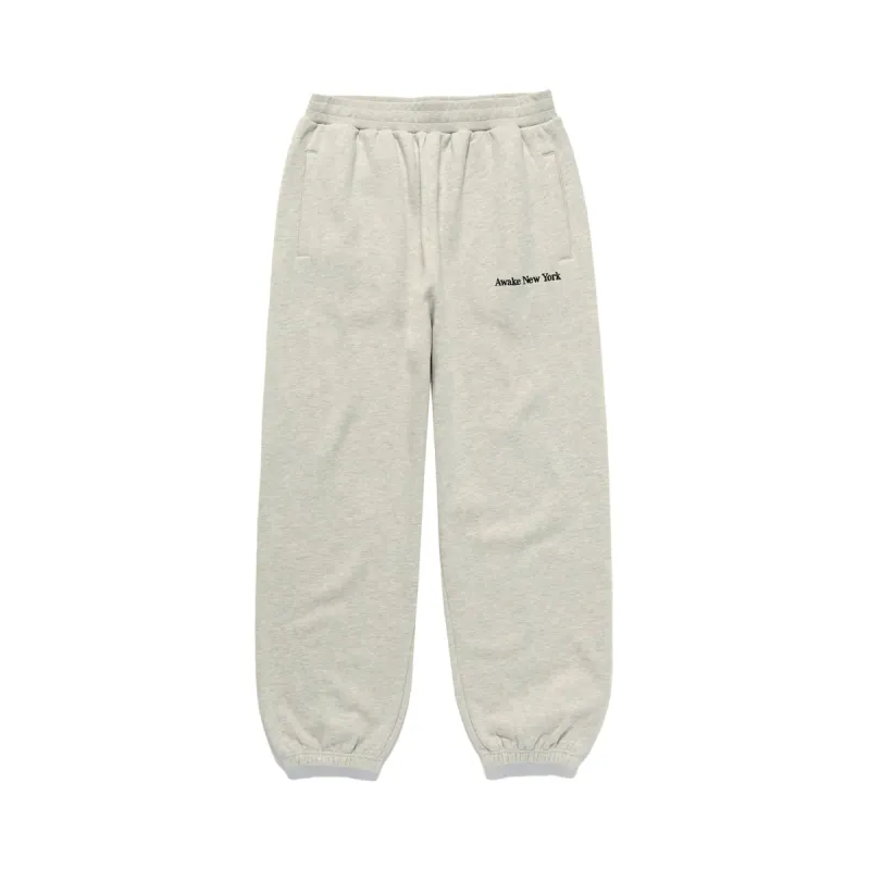 Serif Logo Embroidered Sweatpant sold by Awake