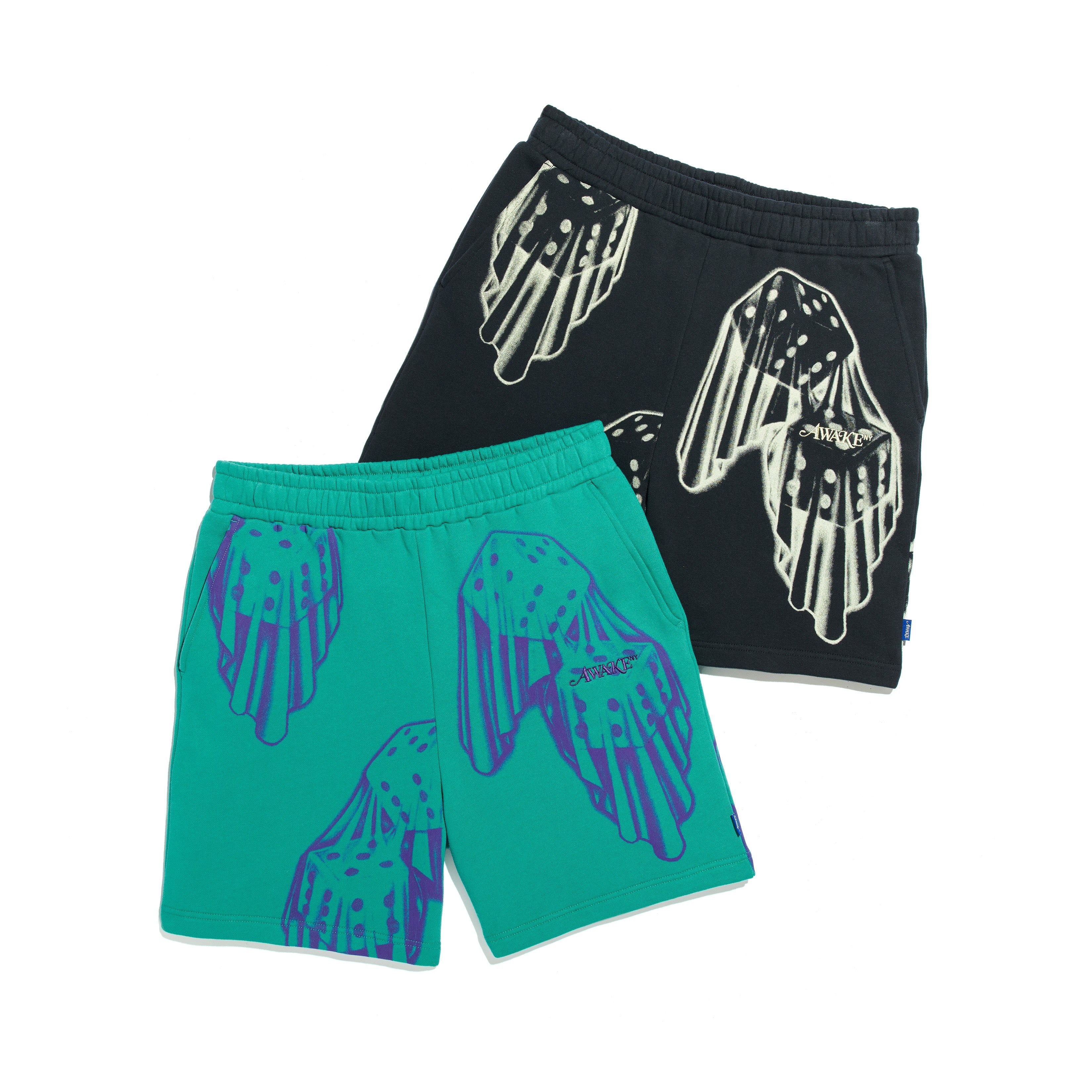 Dice Print Sweatshort sold by Awake product image thumbnail 5