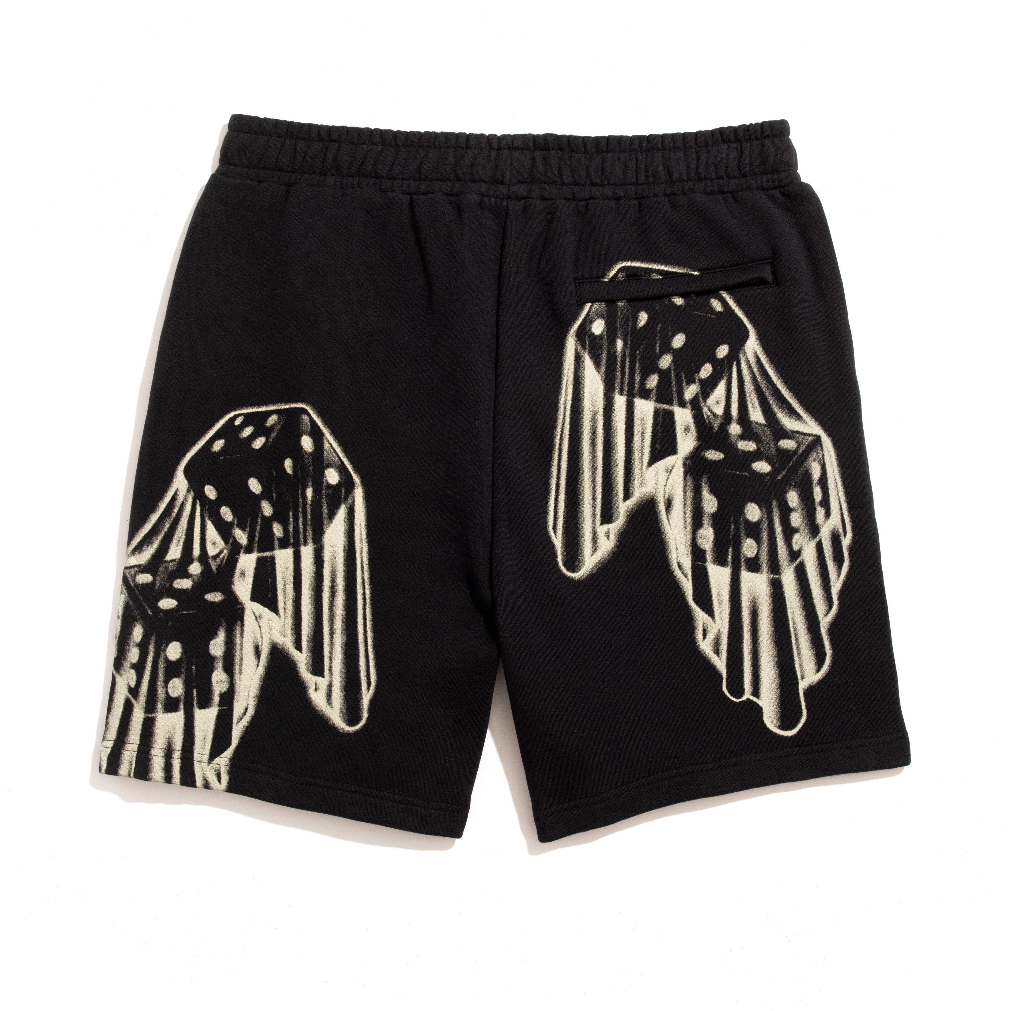 Dice Print Sweatshort sold by Awake product image thumbnail 2