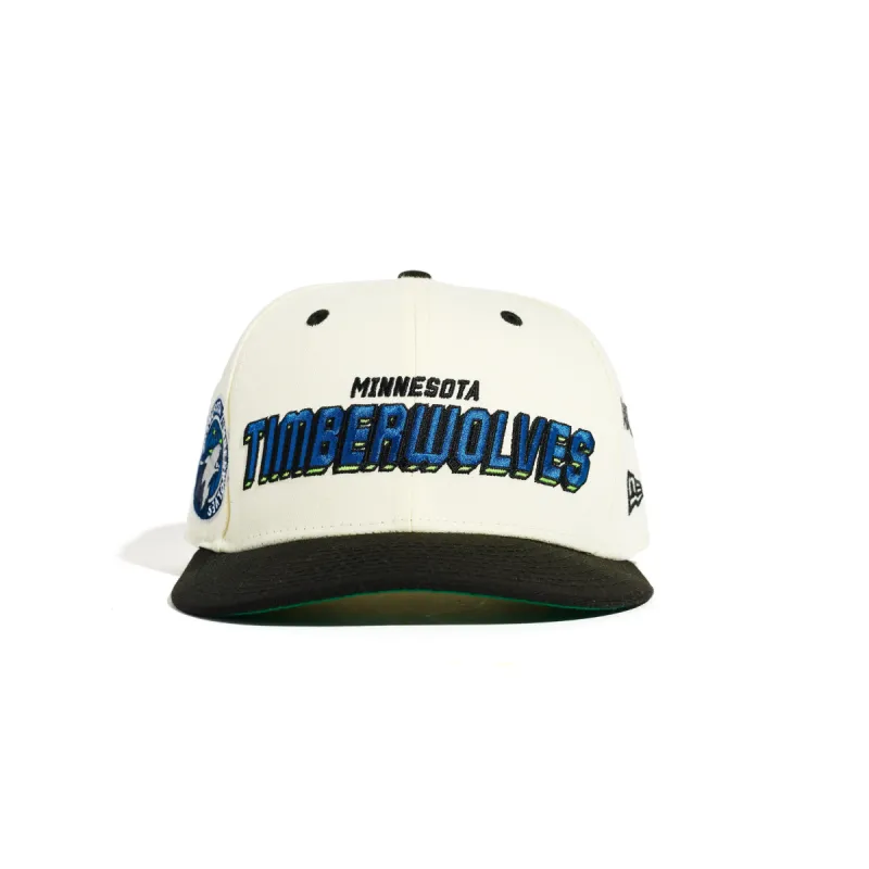 Awake NY x New Era x NBA Minnesota Timberwolves 9FIFTY Snapback made by Awake