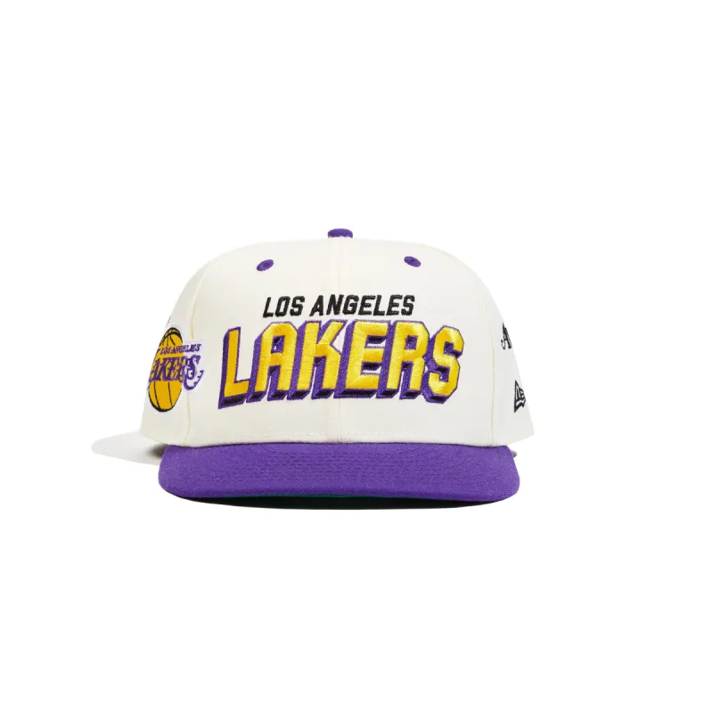 Awake NY x New Era x NBA Los Angeles Lakers 9FIFTY Snapback made by Awake