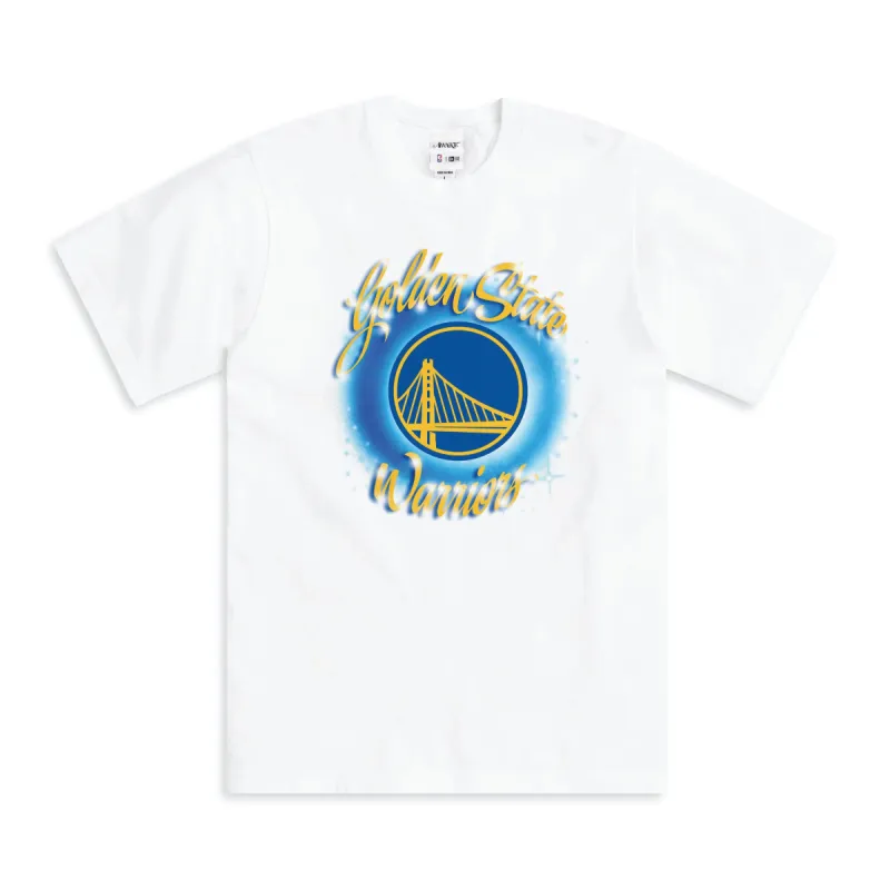 Awake NY x New Era x NBA Golden State Warriors Tee made by Awake