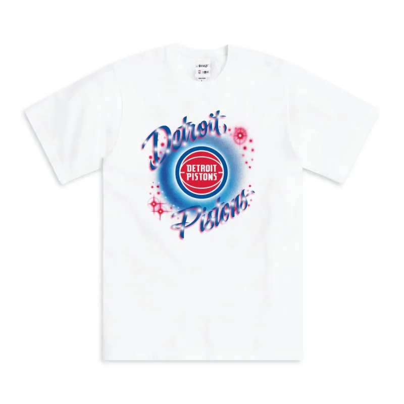 Awake NY x New Era x NBA Detroit Pistons Tee made by Awake
