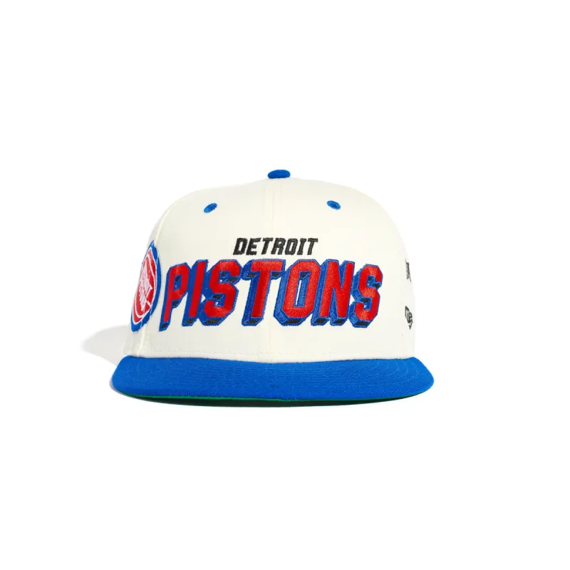 Awake NY x New Era x NBA Detroit Pistons 9FIFTY Snapback made by Awake