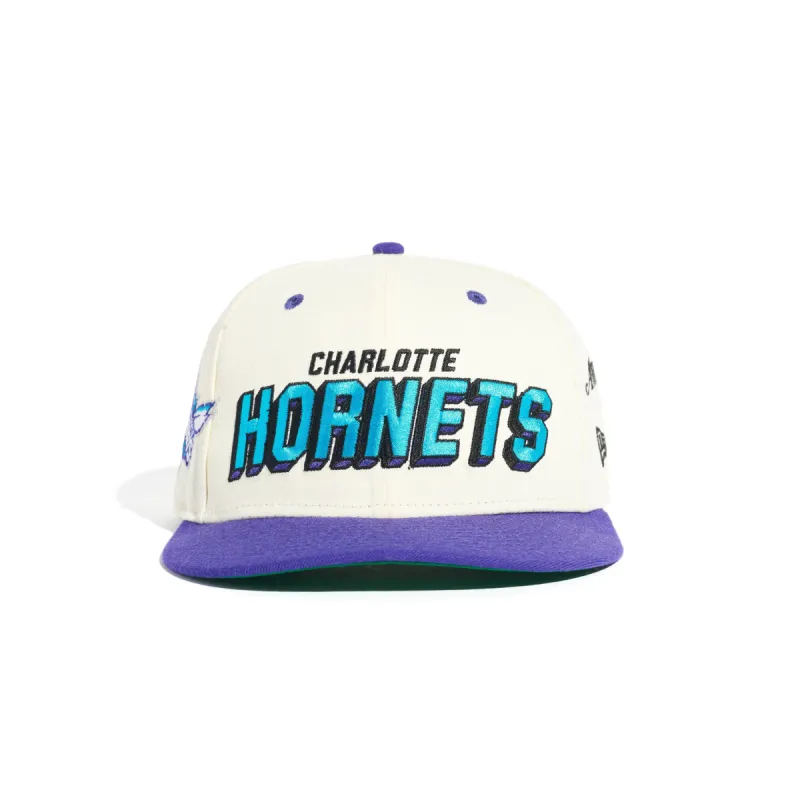 Awake NY x New Era x NBA Charlotte Hornets 9FIFTY Snapback made by Awake