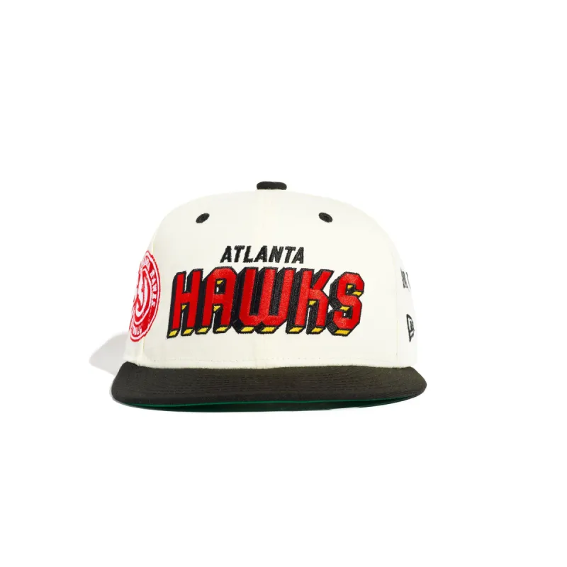 Awake NY x New Era x NBA Atlanta Hawks 9FIFTY Snapback made by Awake