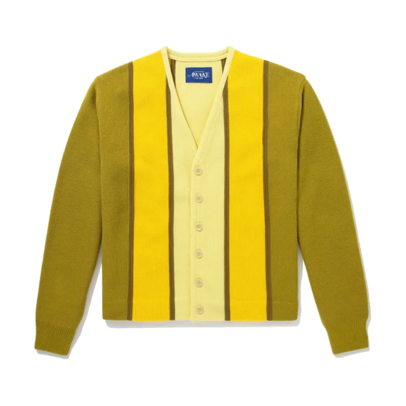 Wool Striped Cardigan sold by Awake