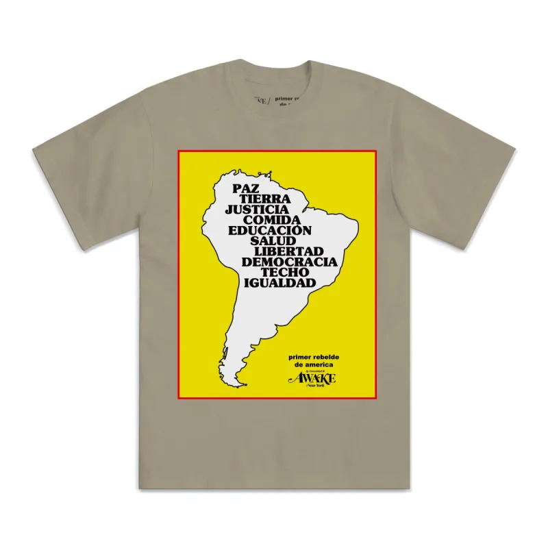 Awake NY x Primer Rebelde De America Tee made by Awake
